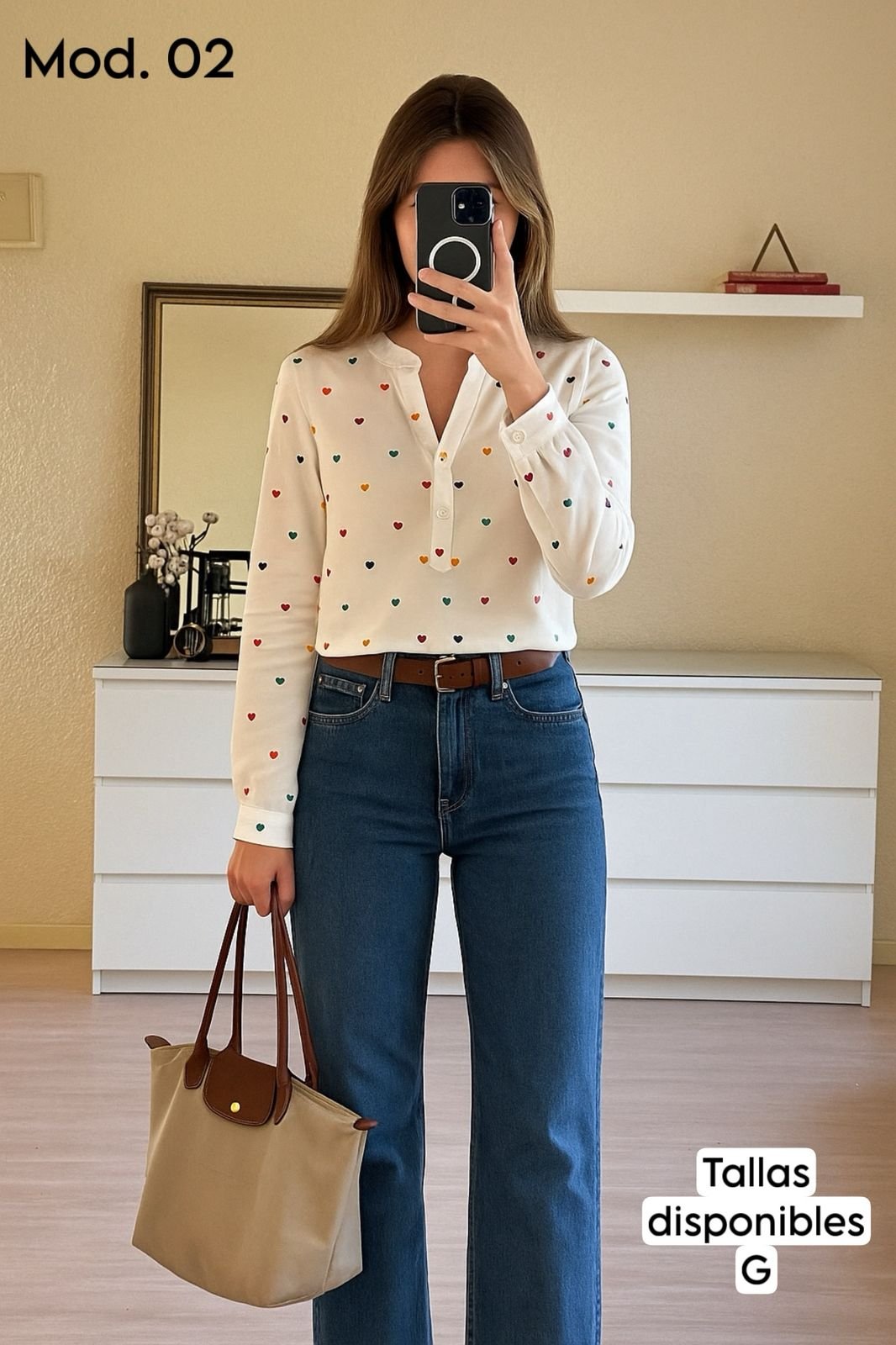 CAMISA DISEÑOS DAMA MOD 02