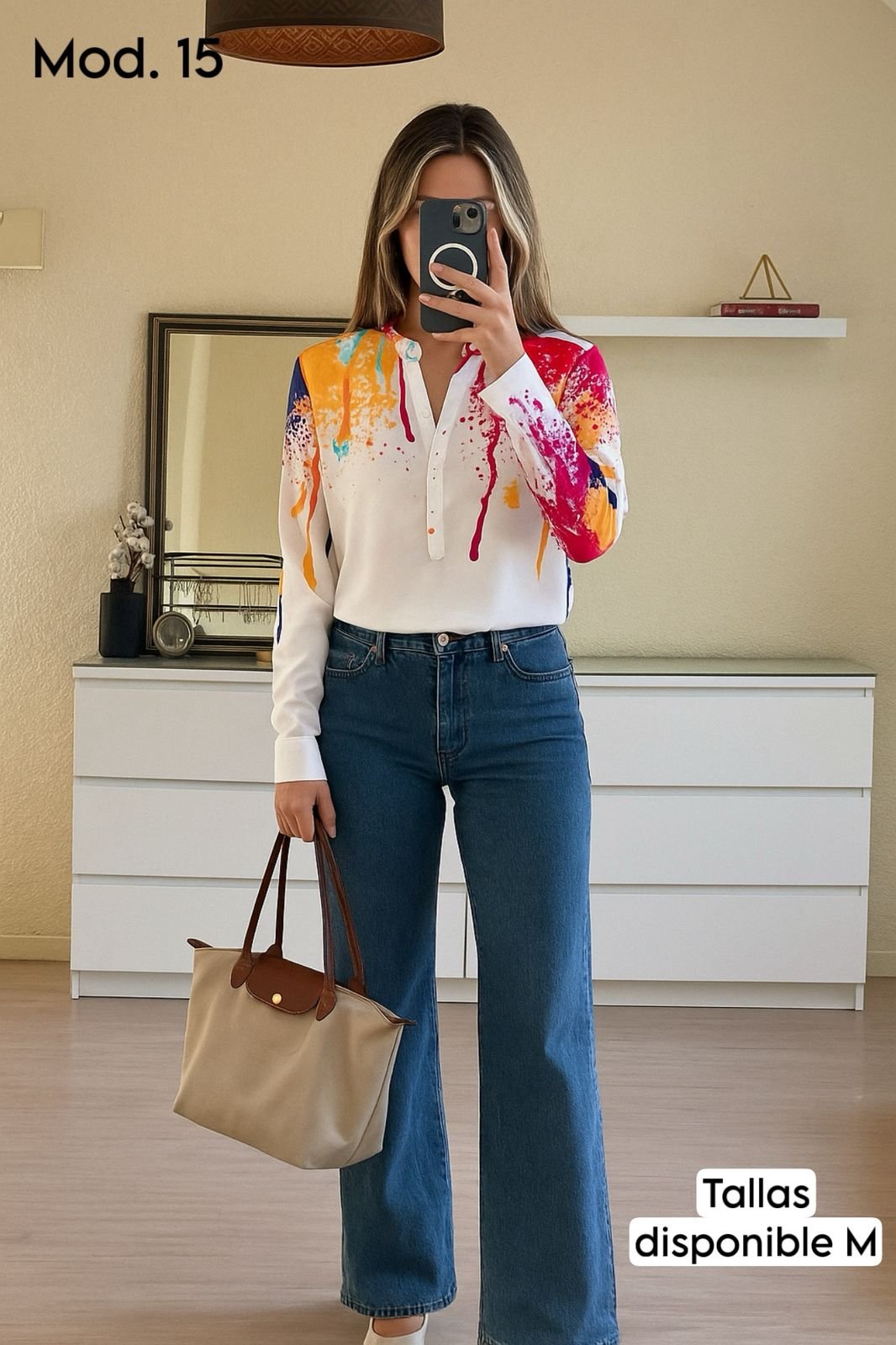CAMISA DISEÑOS DAMA MOD 15