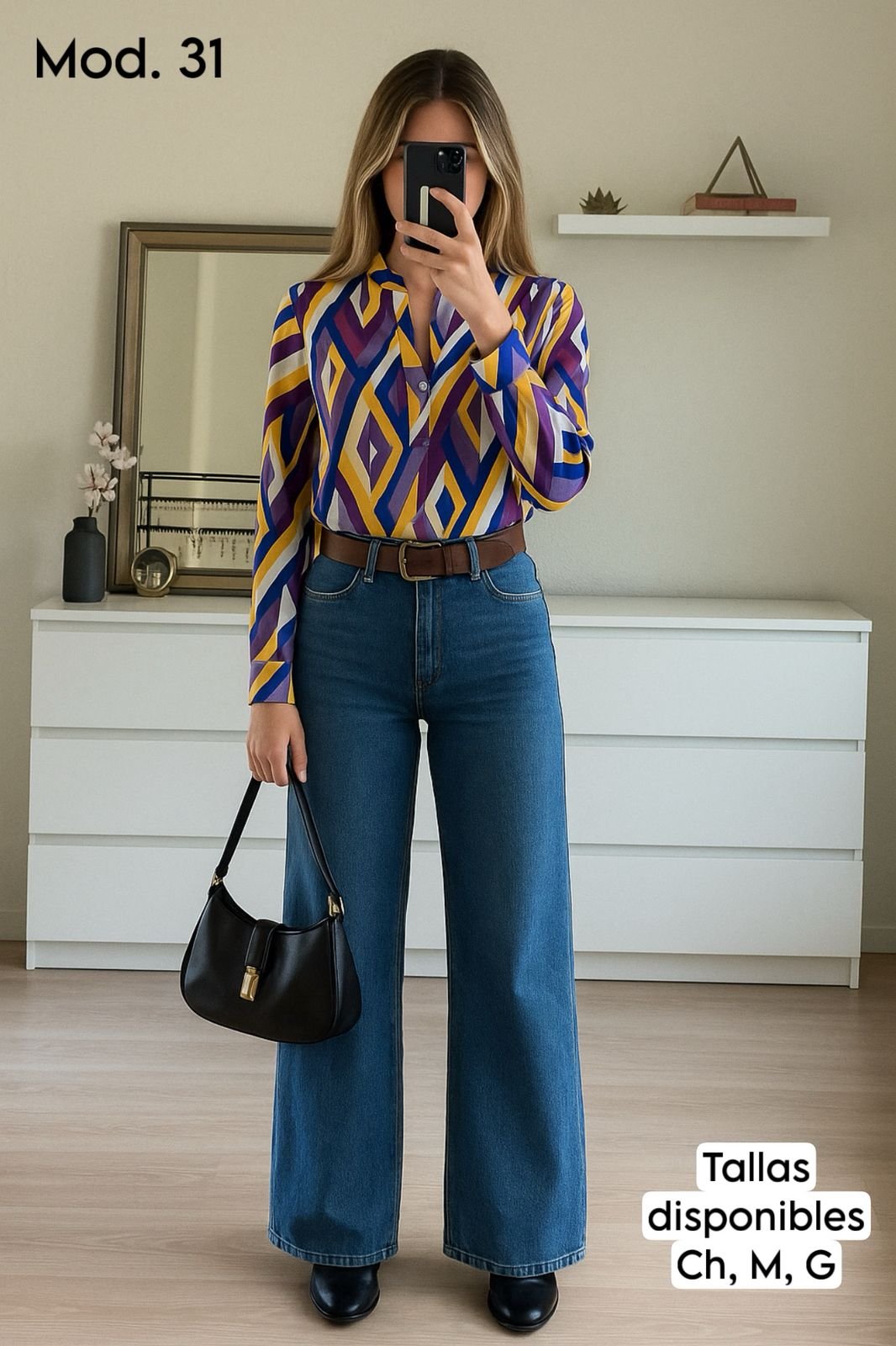 CAMISA DISEÑOS DAMA MOD 31