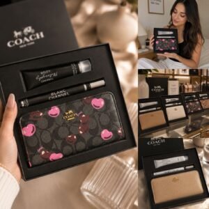 KIT DAMA CARTERA+PERFUME+CREMA CCH LH-125