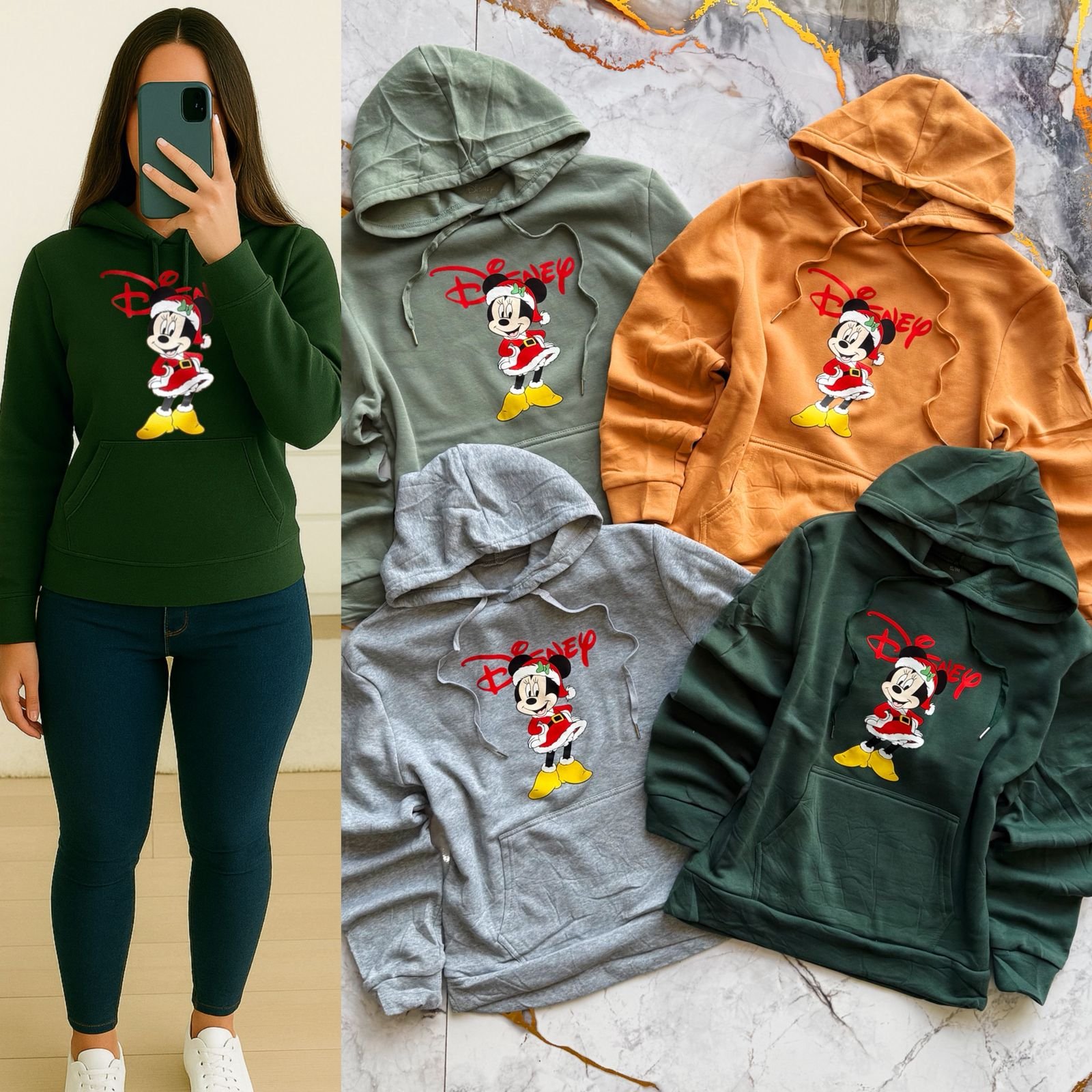 SUDADERA MINIE DISNY DTF