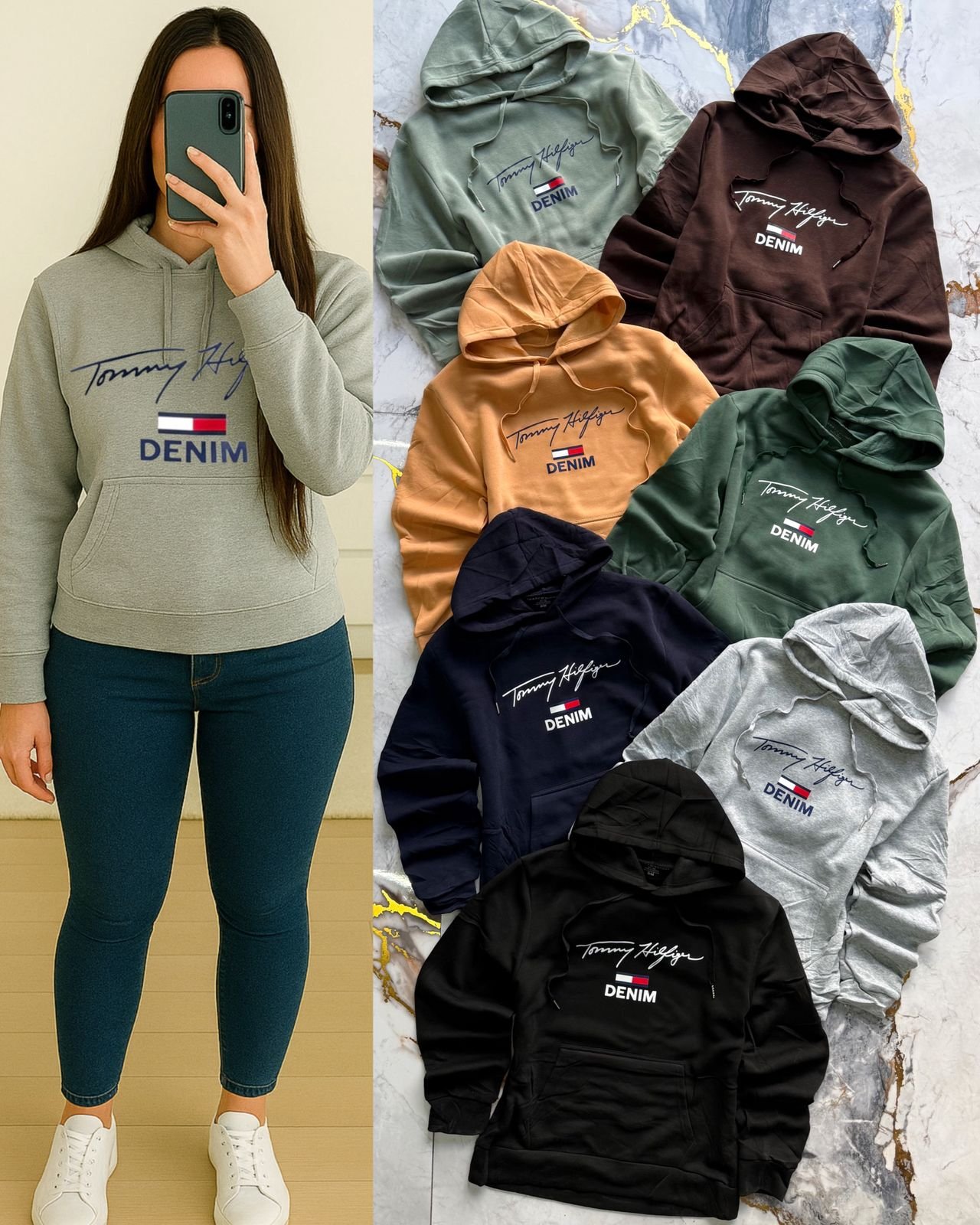 SUDADERA TMM DENIM DTF