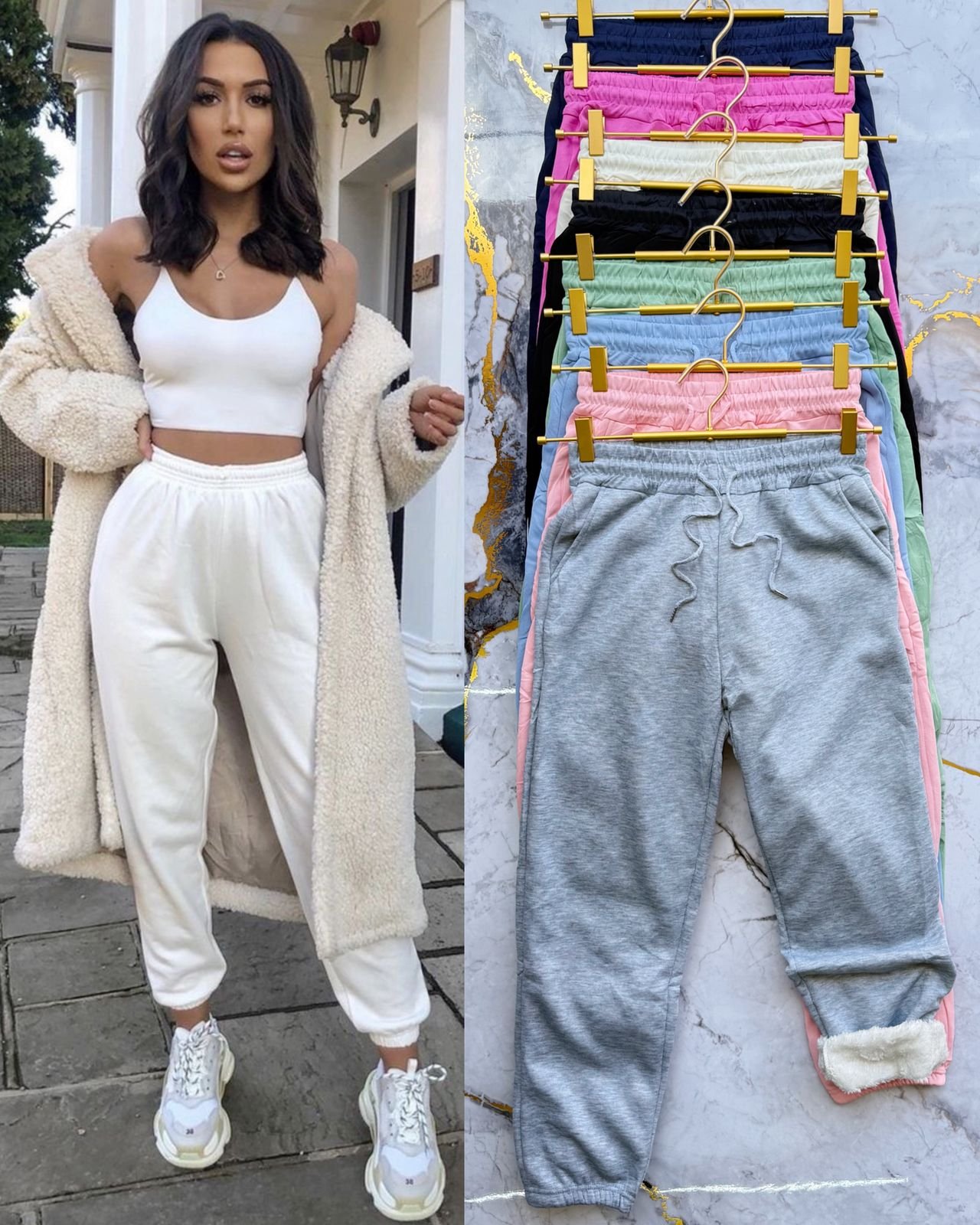 PANTALON/JOGGERS ABORREGADO