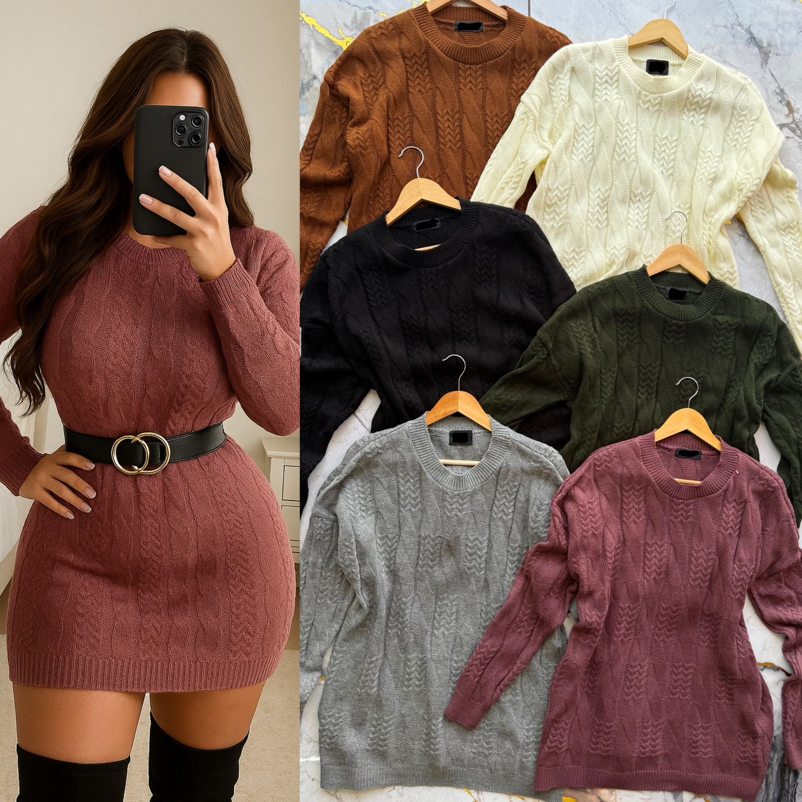 VESTIDO TEJIDO PREMIUM MOD 04