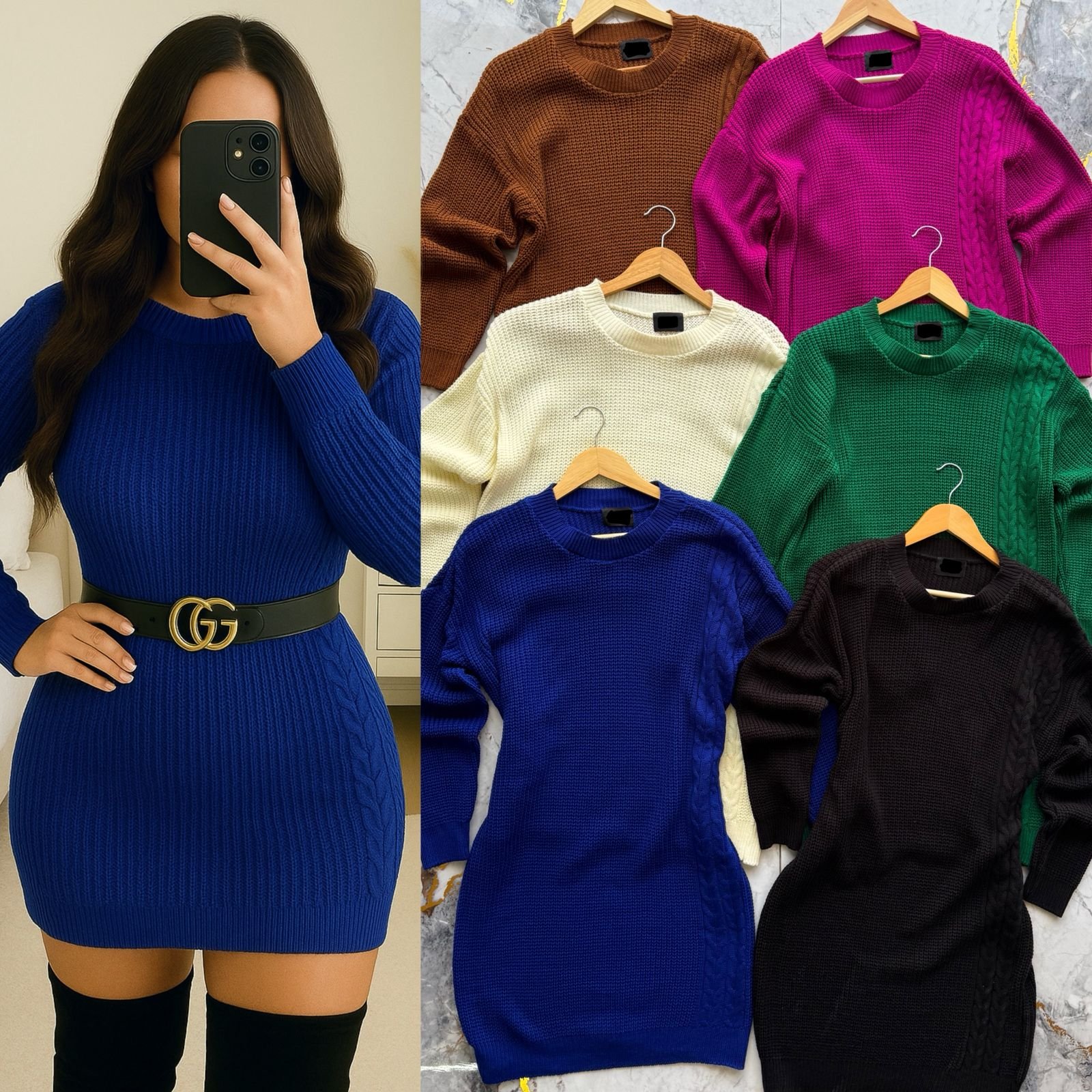 VESTIDO TEJIDO PREMIUM MOD 07