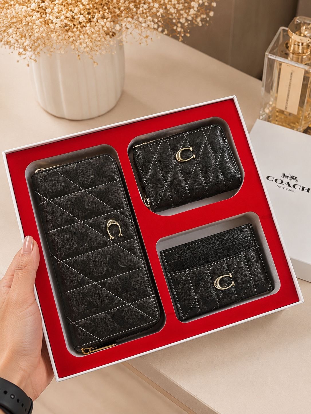 SET DE CARTERA 3 PIEZAS CART+TARJ+MUÑE MOD 1 - Image 12