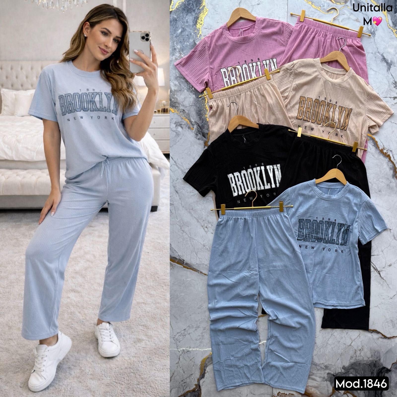 CONJUNTO 2 PIEZAS BROOKLYN 1846