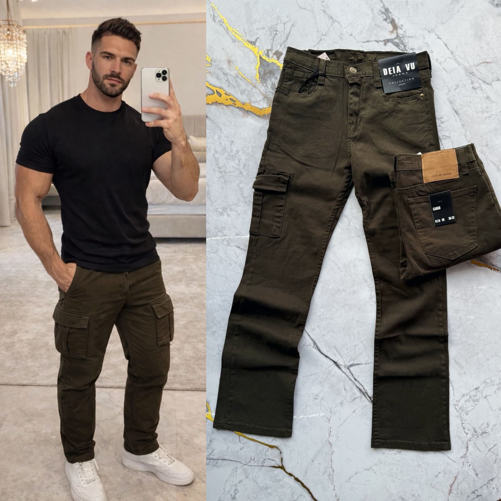 PANTALON CARGO CABALLERO - Image 2