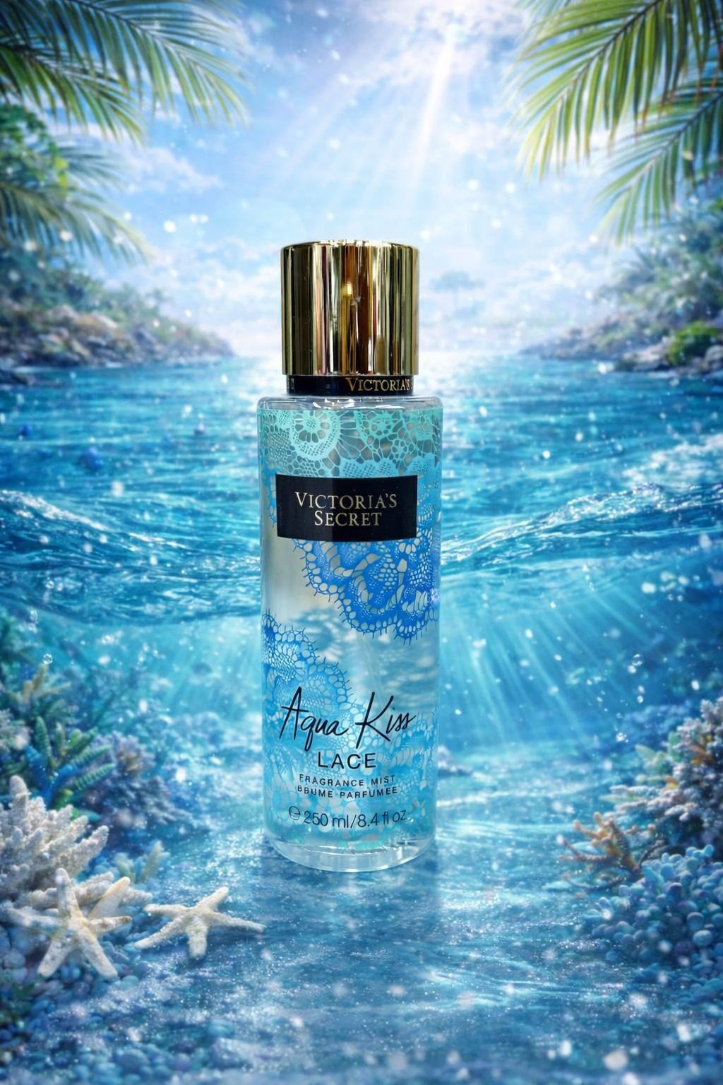 LOCION VS AQUA KISS/ LACE