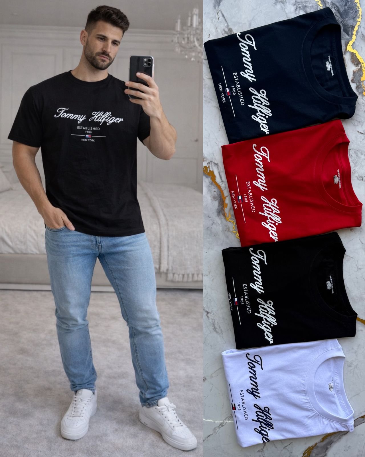 PLAYERA OVERSIZE CABALLERO TMMY H