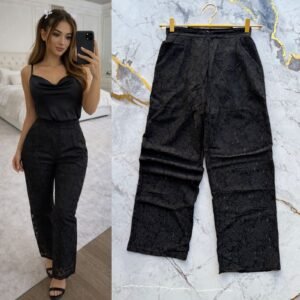 PANTALON DE ENCAJE BLACK