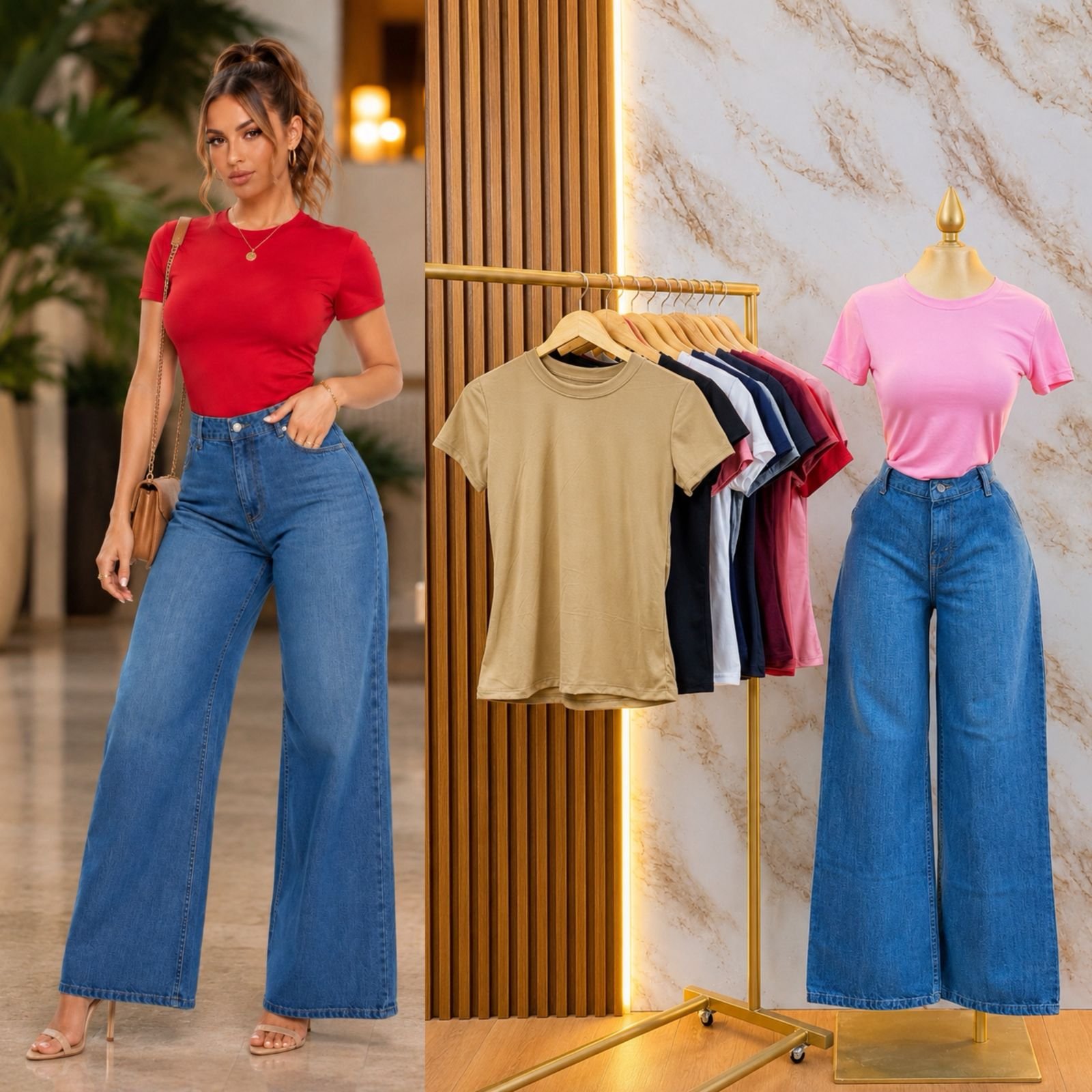 BLUSA BASICA LISA