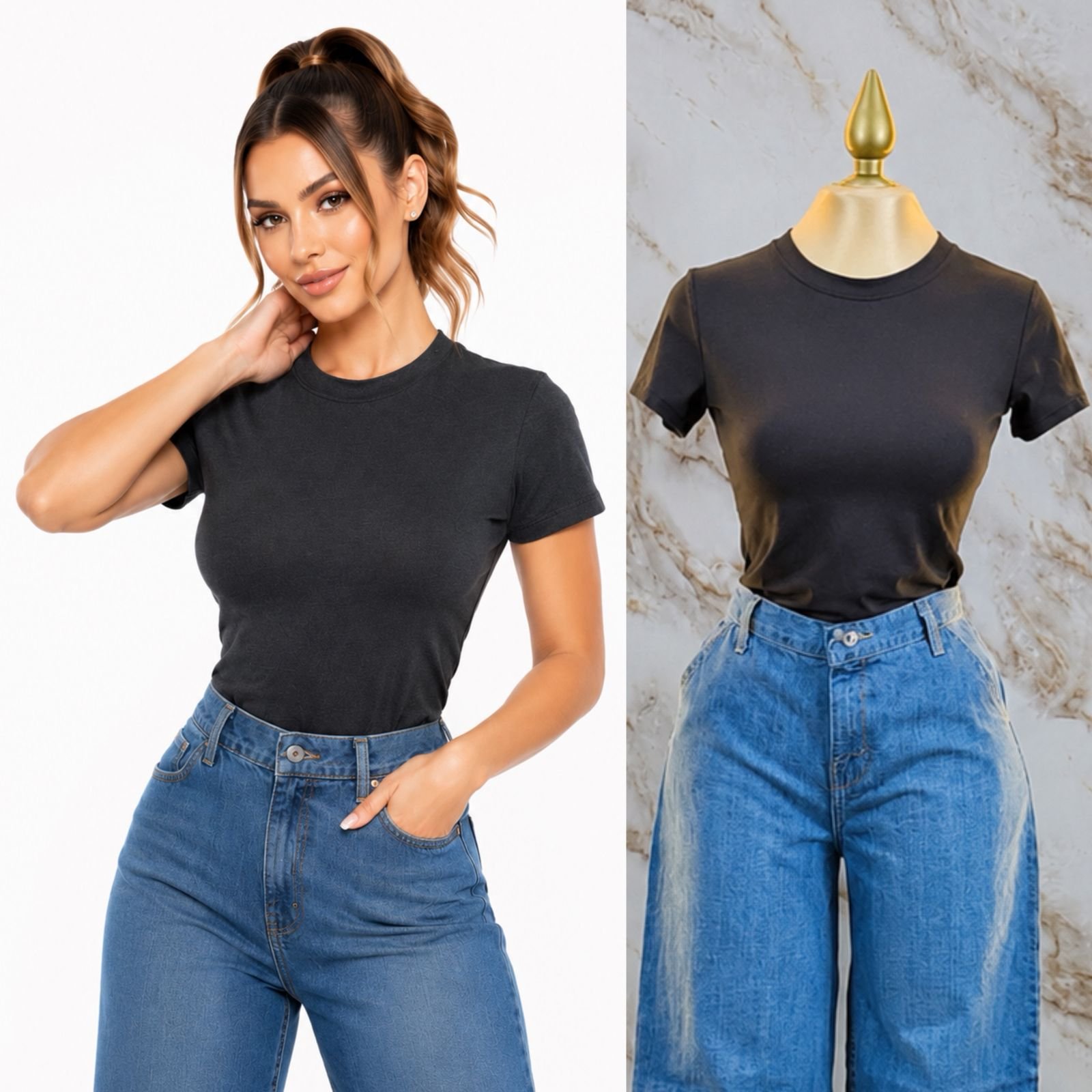 BLUSA BASICA LISA - Image 6