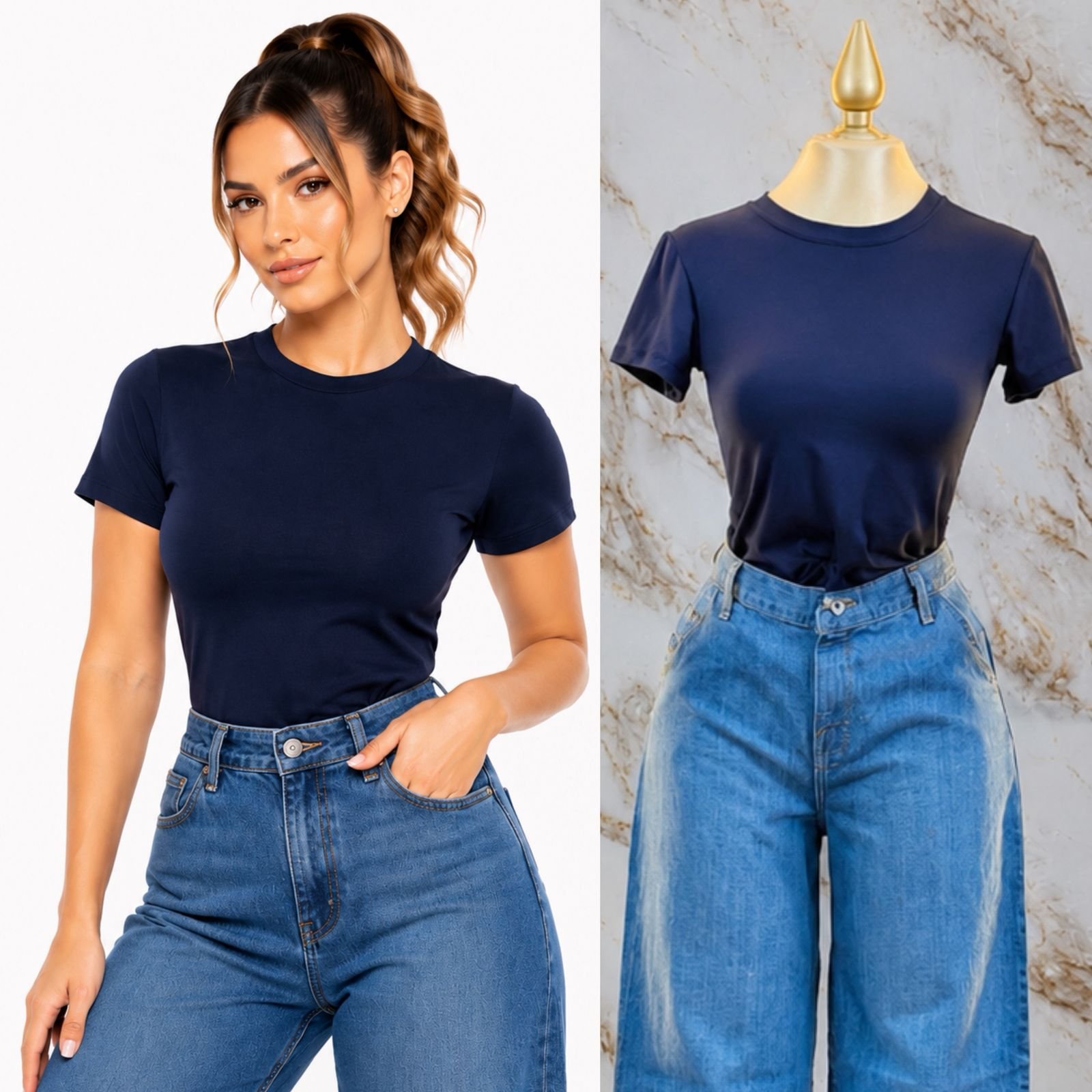 BLUSA BASICA LISA - Image 8