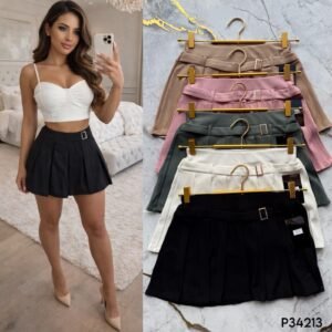 FALDA-SHORT PLIEGUES 4213
