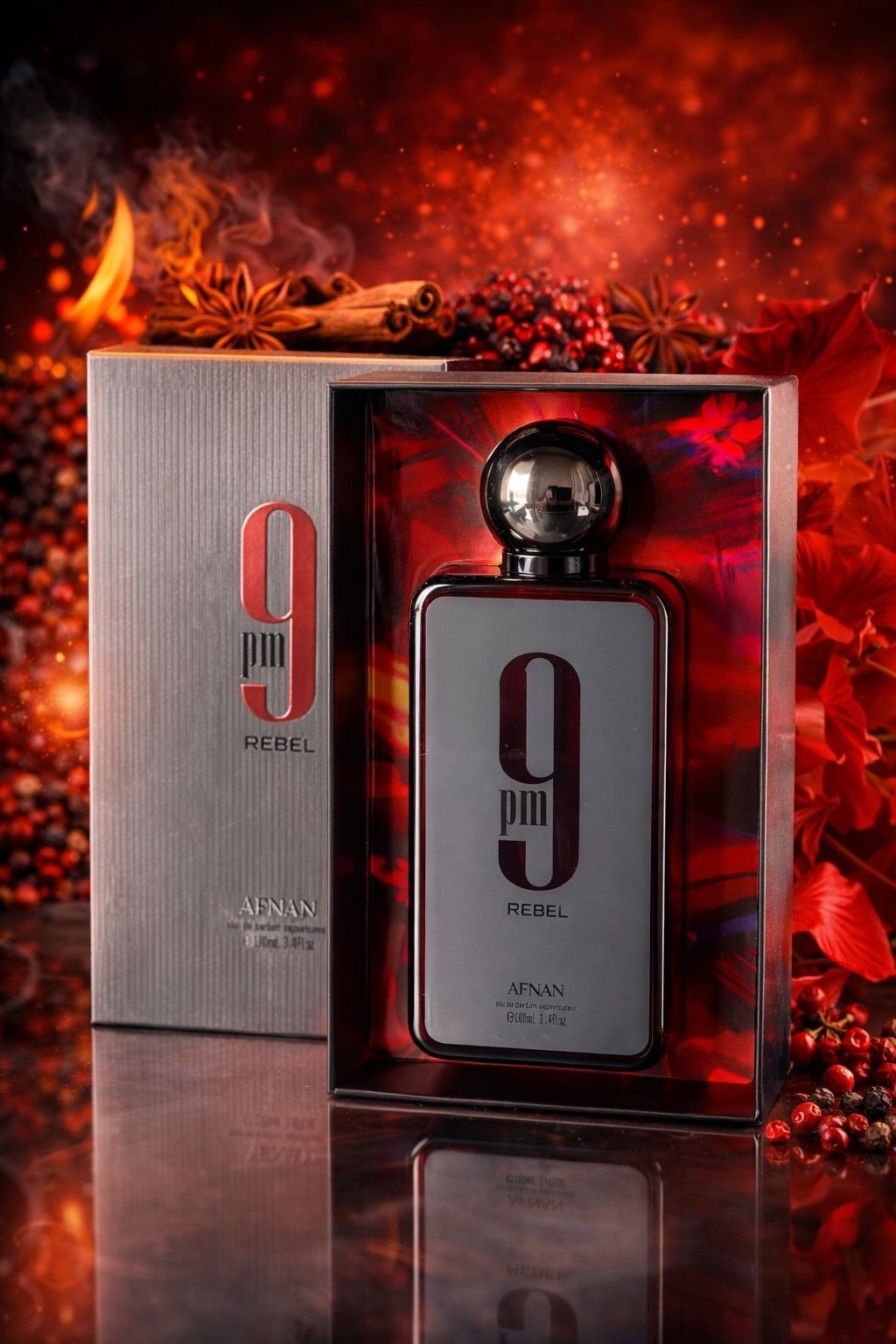 PERFUME ARABE CABALLERO 9PM REBE