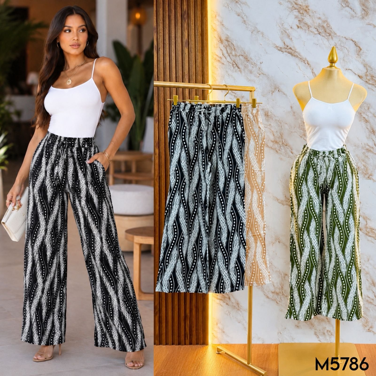 PANTALON LIGERO GRECAS 5786