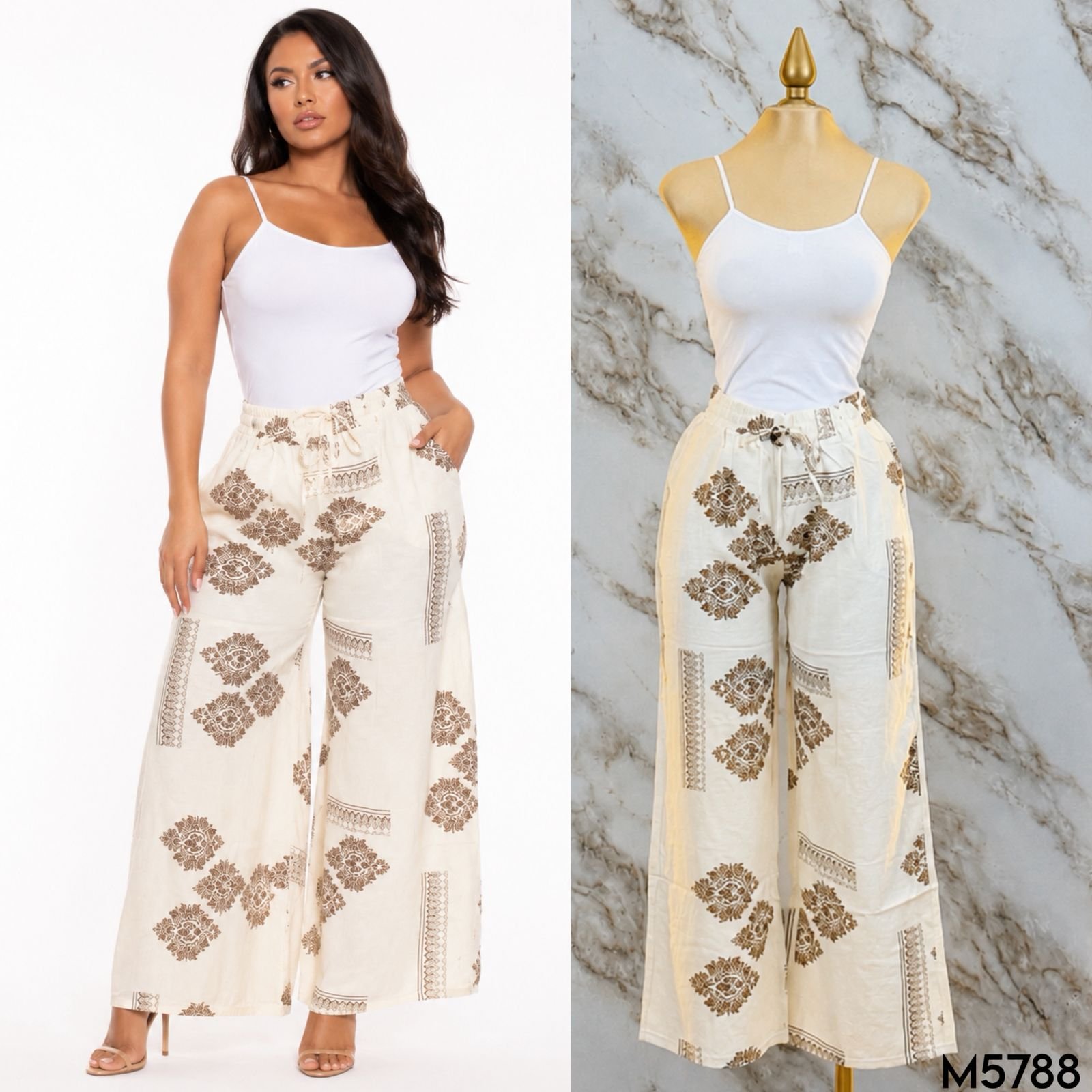 PANTALON LIGERO GRECAS 5788 - Image 2