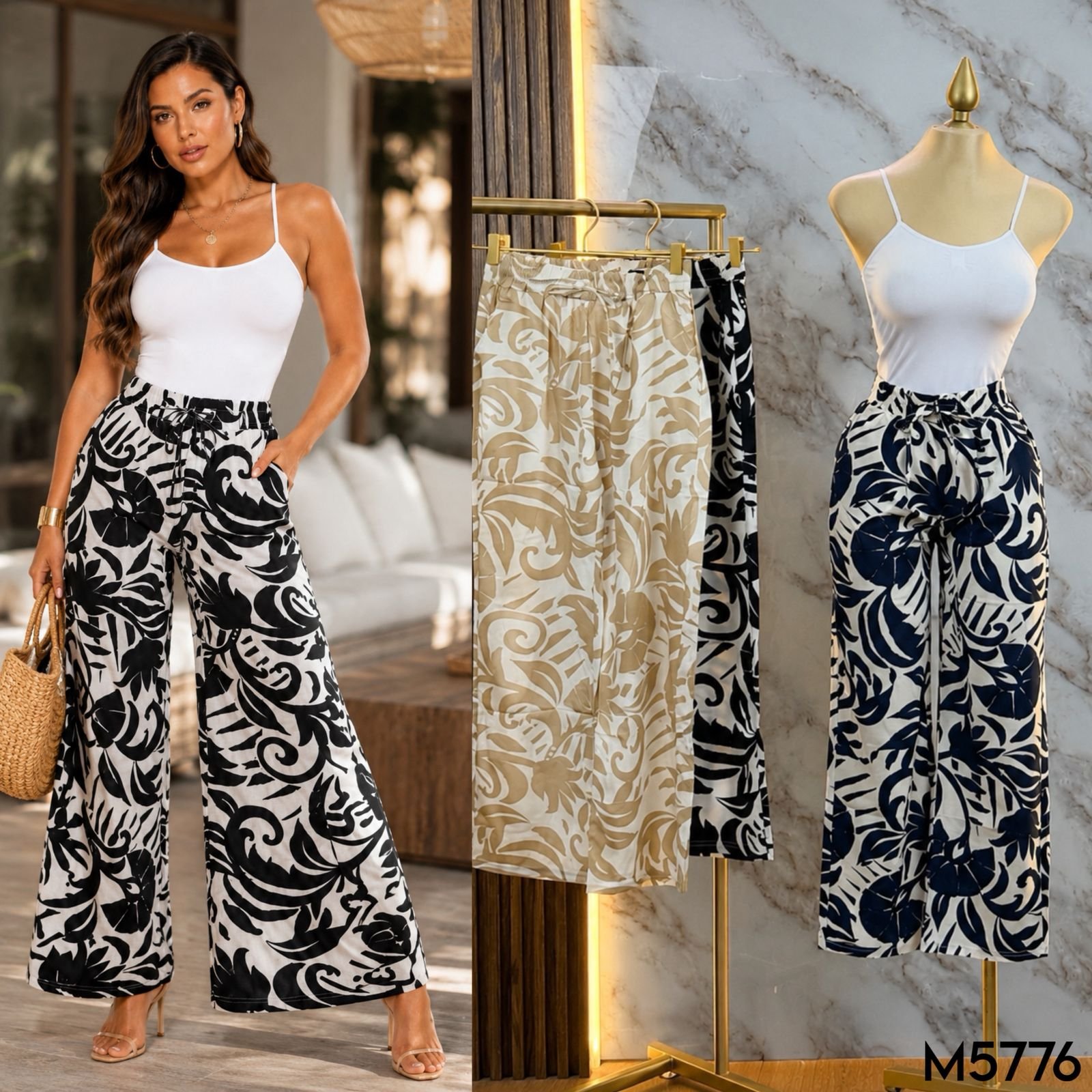 PANTALON LIGERO GRECAS 5776