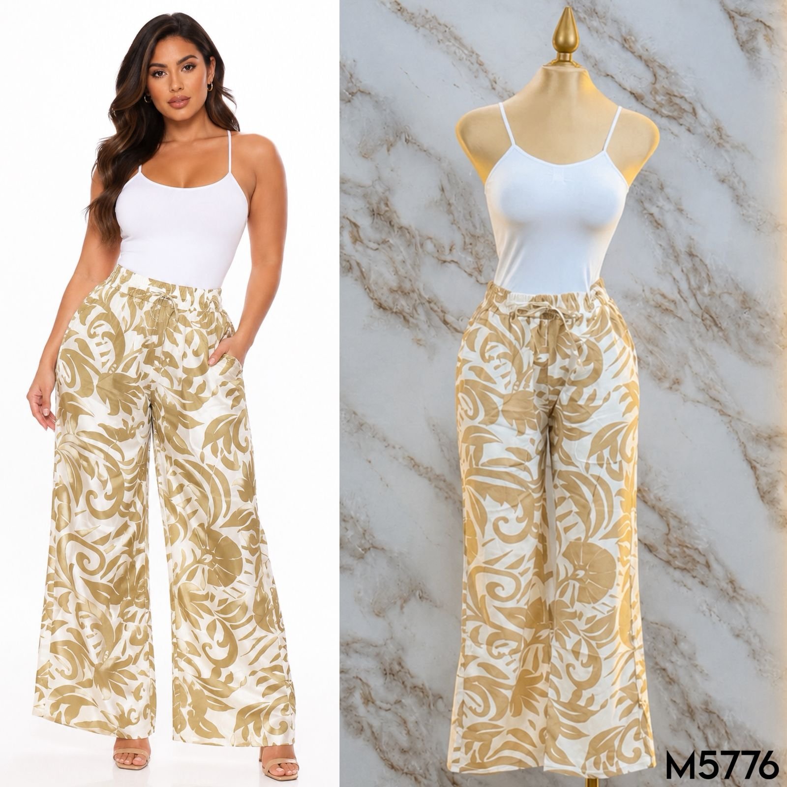 PANTALON LIGERO GRECAS 5776 - Image 2