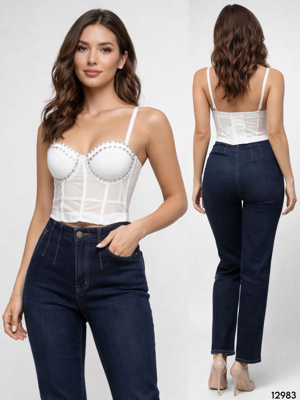 BRALETTE/TOP PEDRERIA 2983 - Image 2