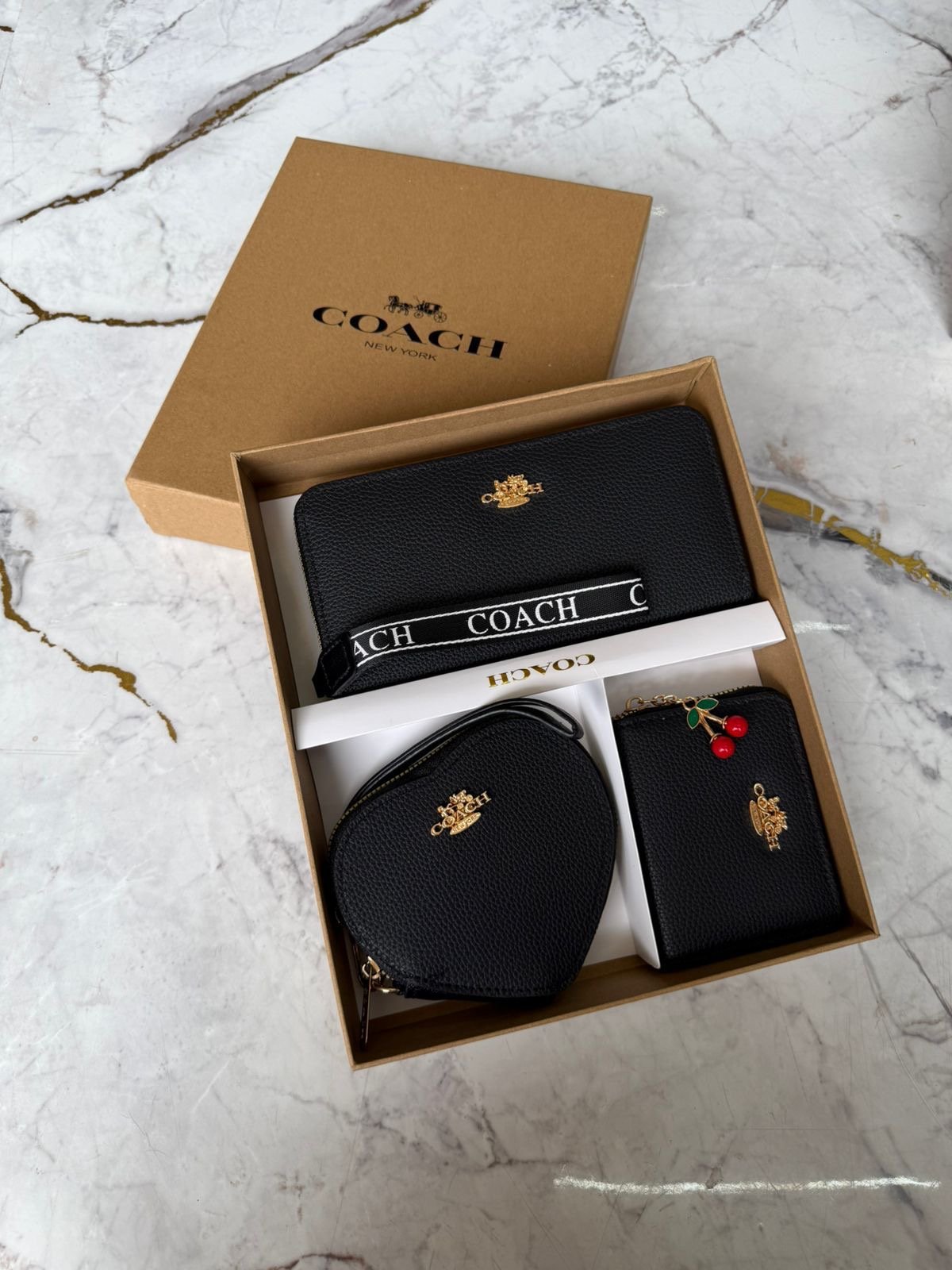 KIT CARTERA+MUÑEQUERA+MONEDERO QB 123 - Image 11