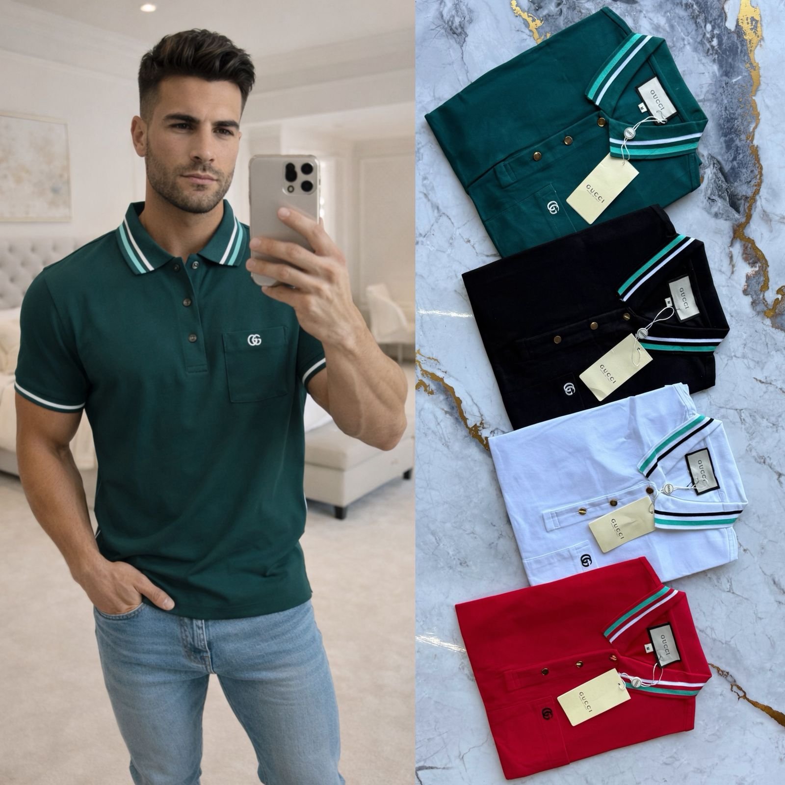 PLAYERA CUELLO POLO G5 MOD 04