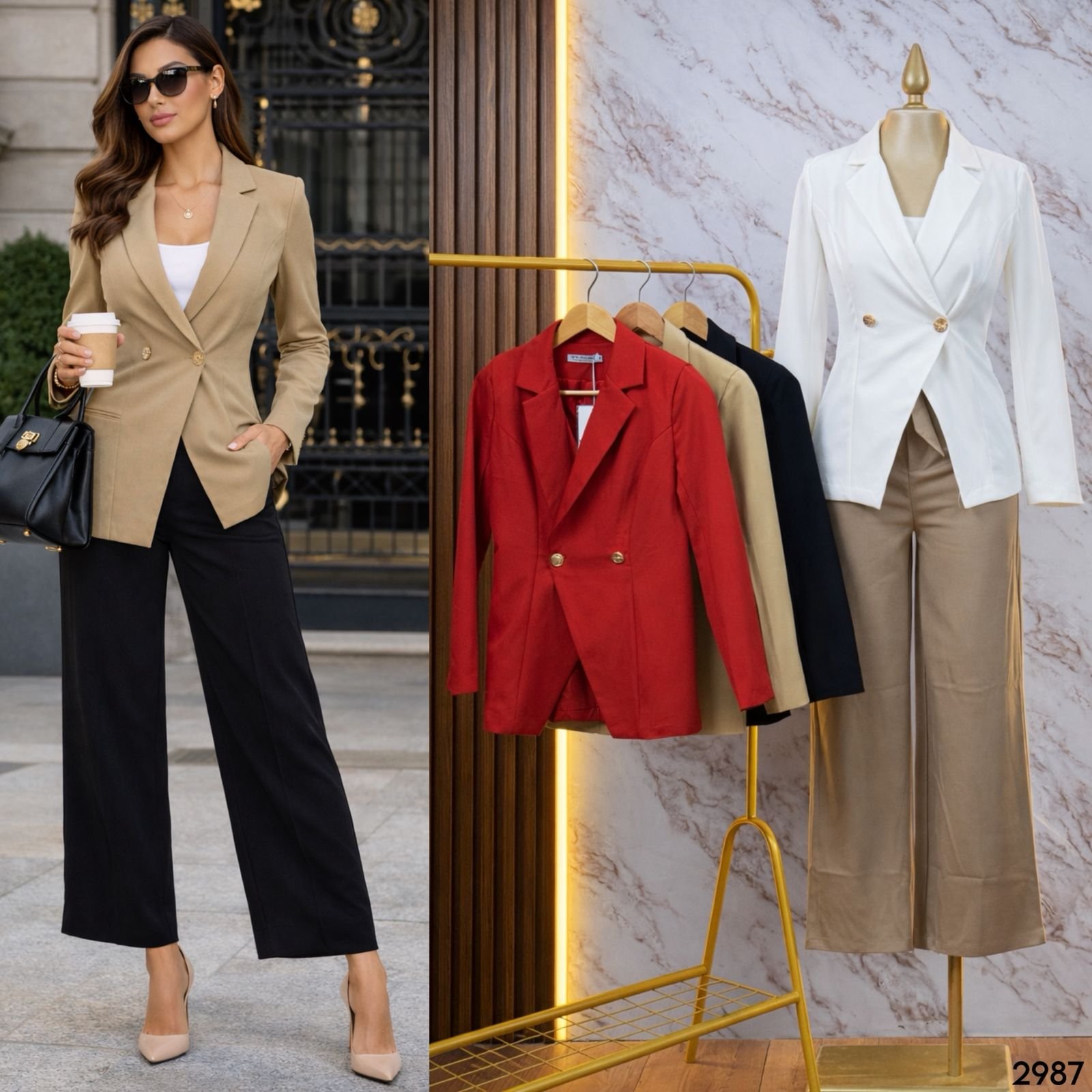 BLAZER/SACO BOTONES 2987