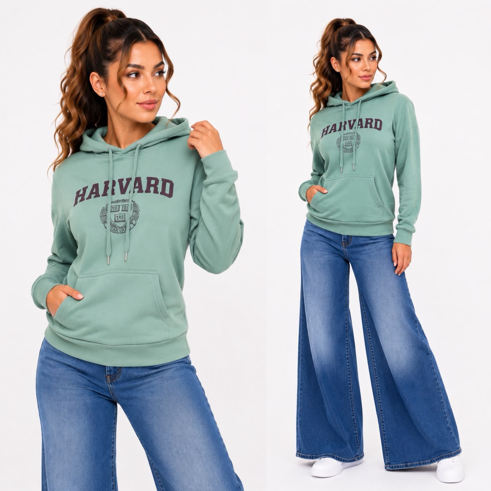 SUDADERA UNISEX HVARD - Image 4