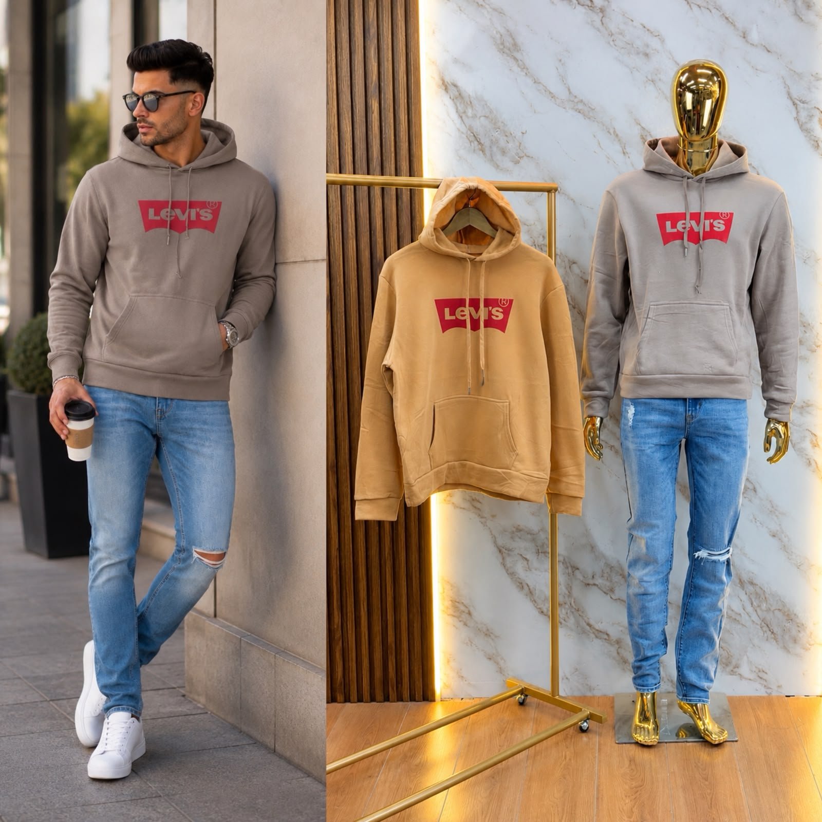 SUDADERA UNISEX LVIS