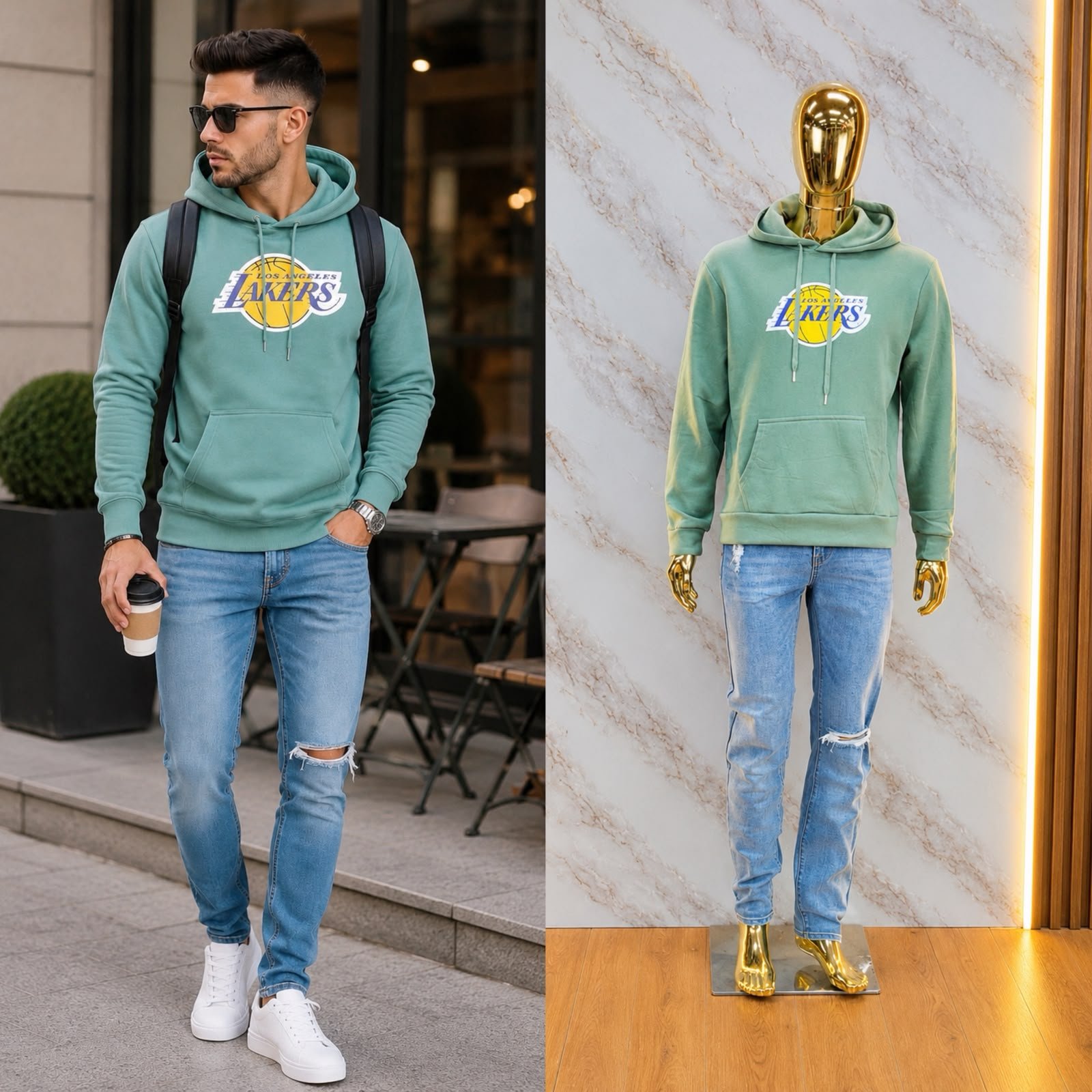 SUDADERA UNISEX LKERS