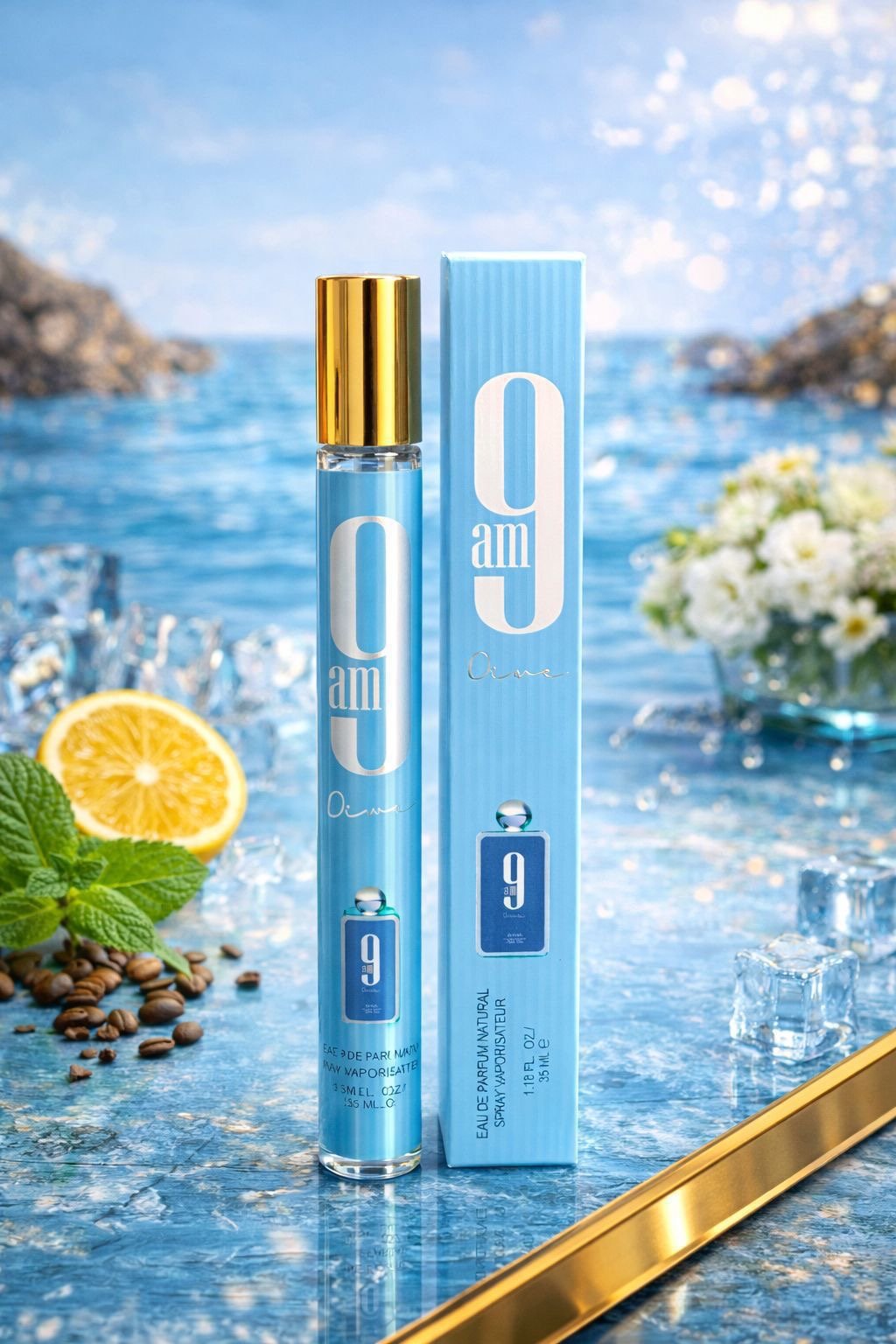 PERFUME CABALLERO DE BOLSILLO 9PM AZUL AFNN