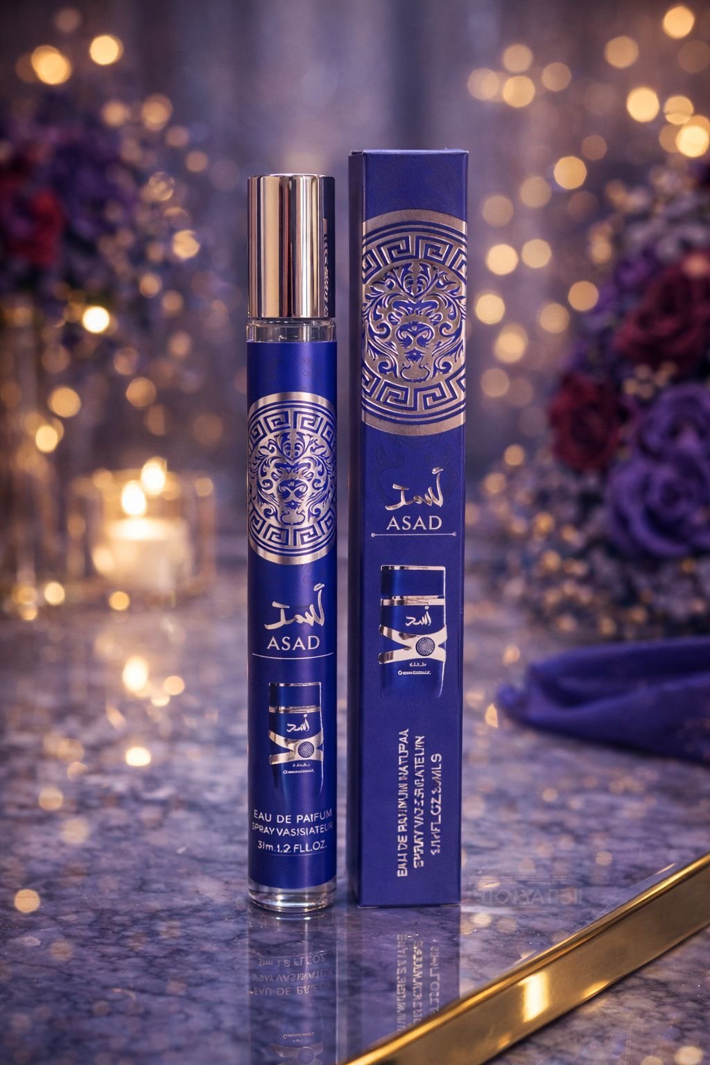 PERFUME CABALLERO DE BOLSILLO ASSAD AZUL LATAFA
