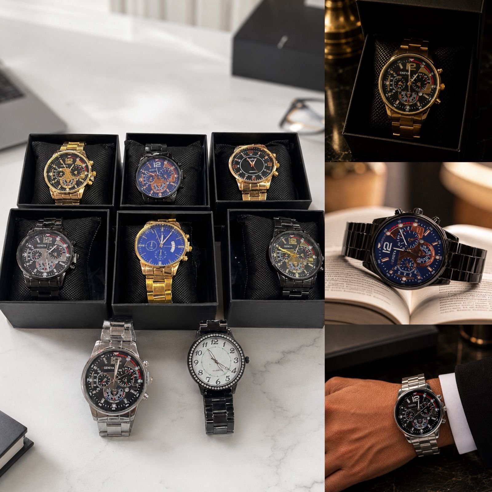 RELOJ METALICO PREMIUM MOD 7 - Image 2
