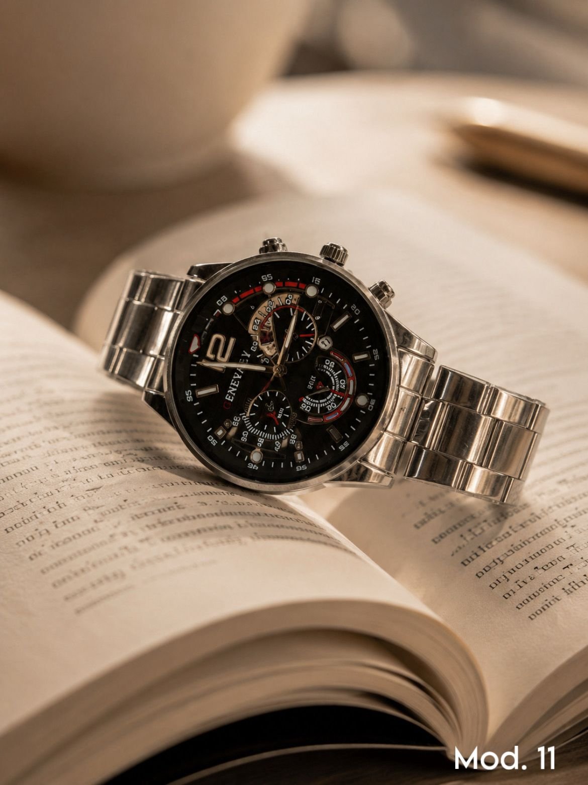 RELOJ METALICO PREMIUM MOD 11 - Image 2
