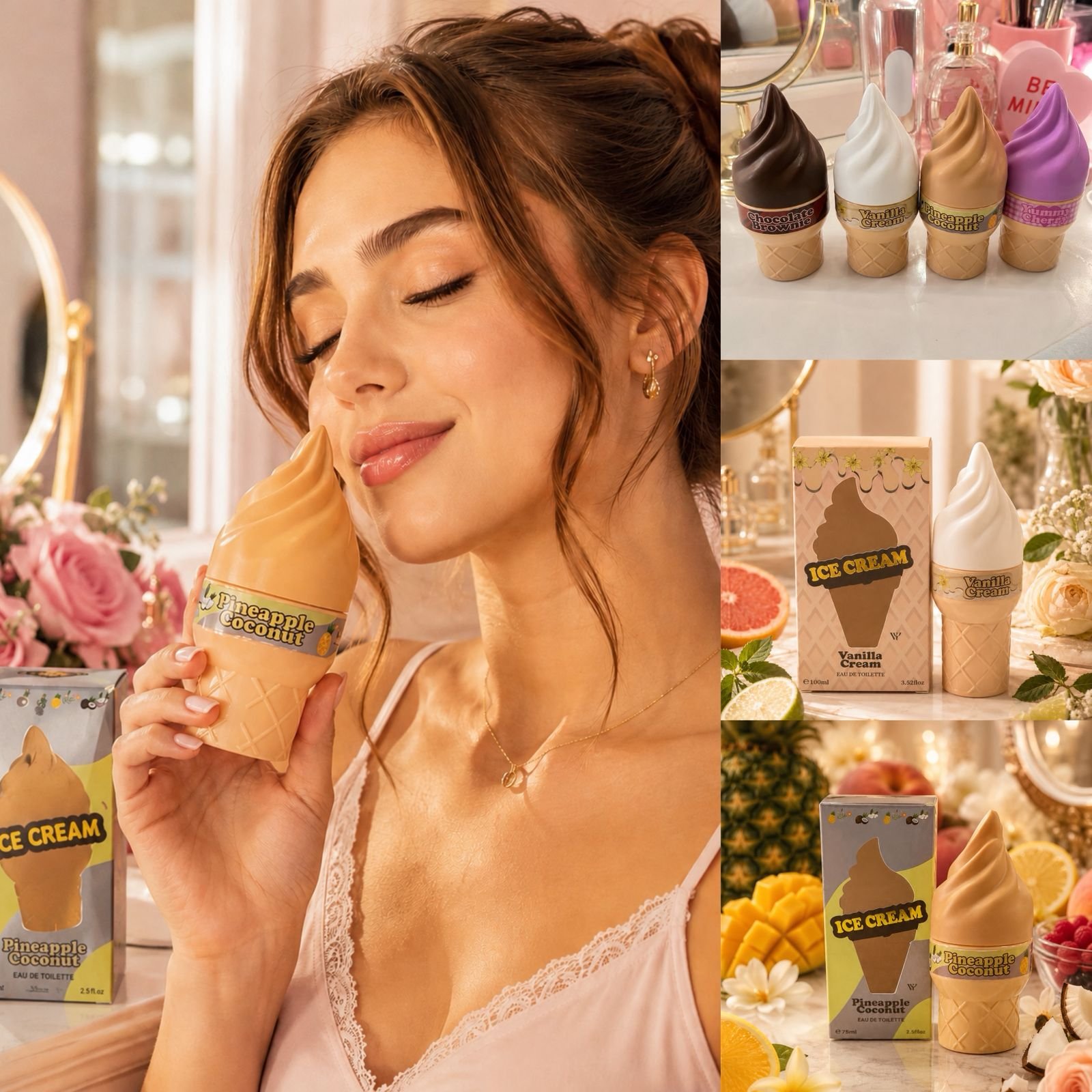 PERFUMES ICE CREAM 4 FRAGANCIAS