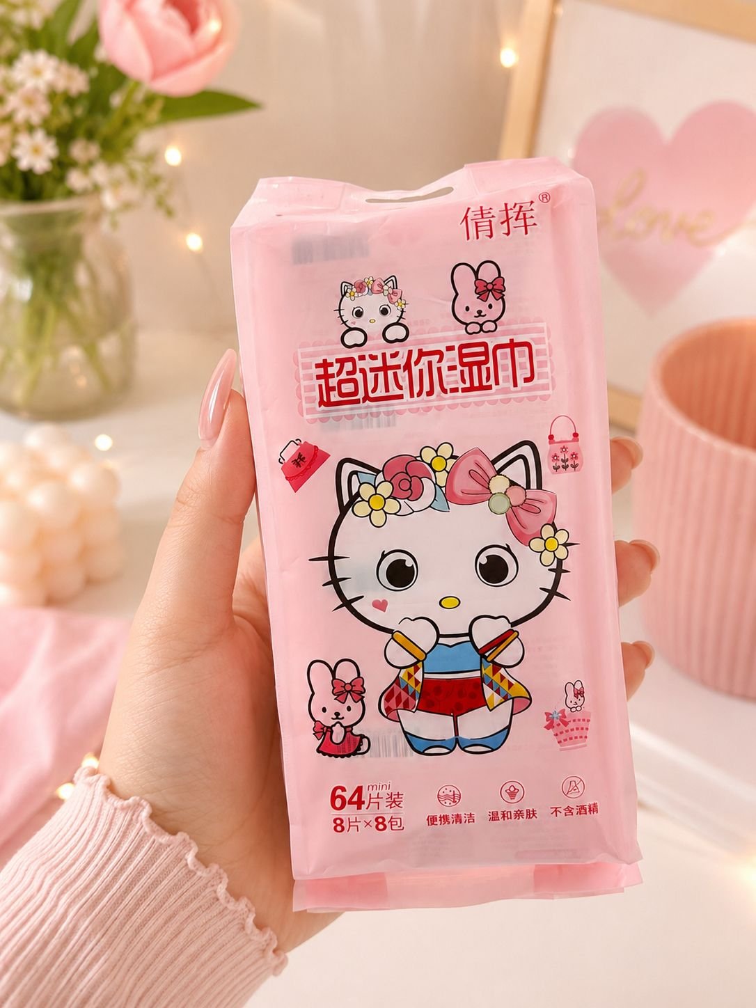 TOALLITAS HUMEDAS DISEÑO KAWAII - Image 2