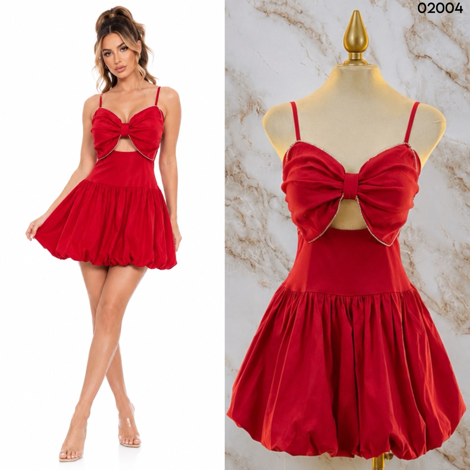 VESTIDO CON FALDA GLOBO 2004 - Image 3