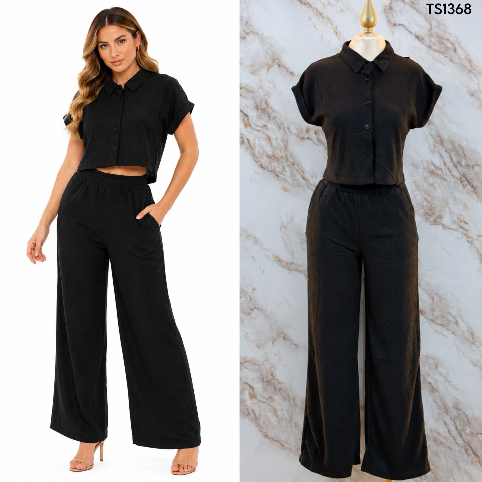 CONJUNTO 2 PIEZAS CAMISA+PANTALON 1368 - Image 5