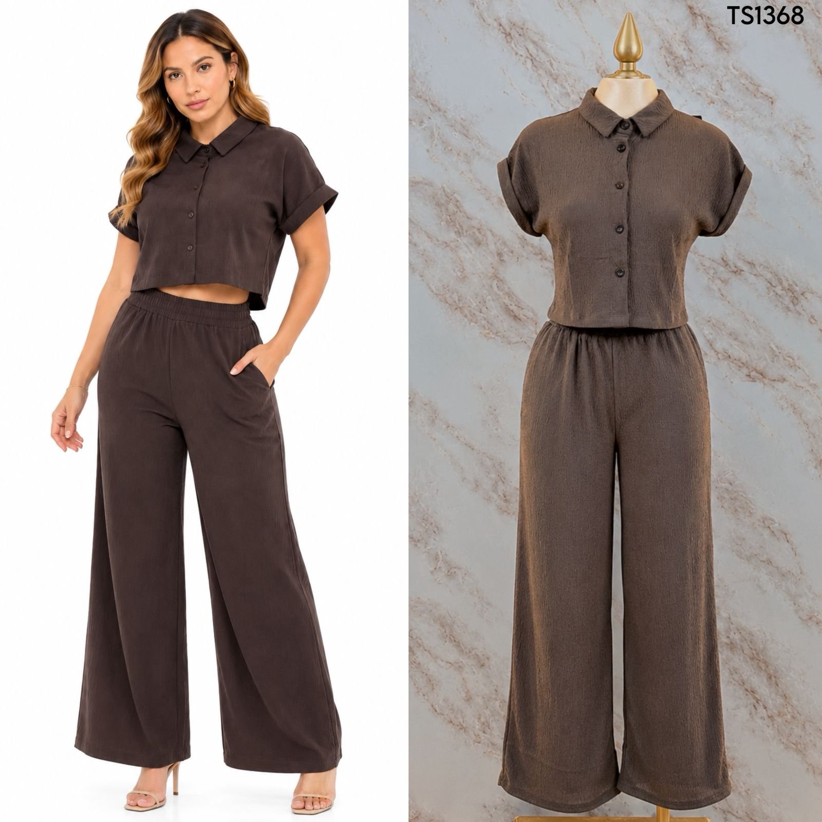 CONJUNTO 2 PIEZAS CAMISA+PANTALON 1368 - Image 6