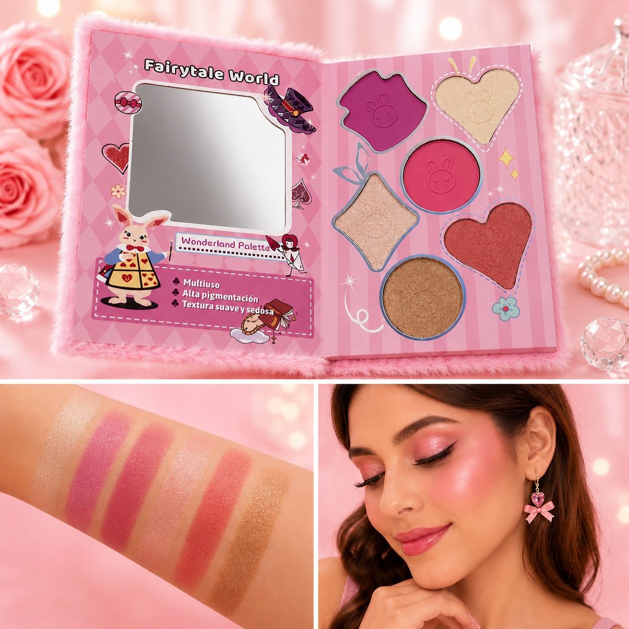 PALETA SOMBRAS TIPO LIBRO ALICE - Image 2