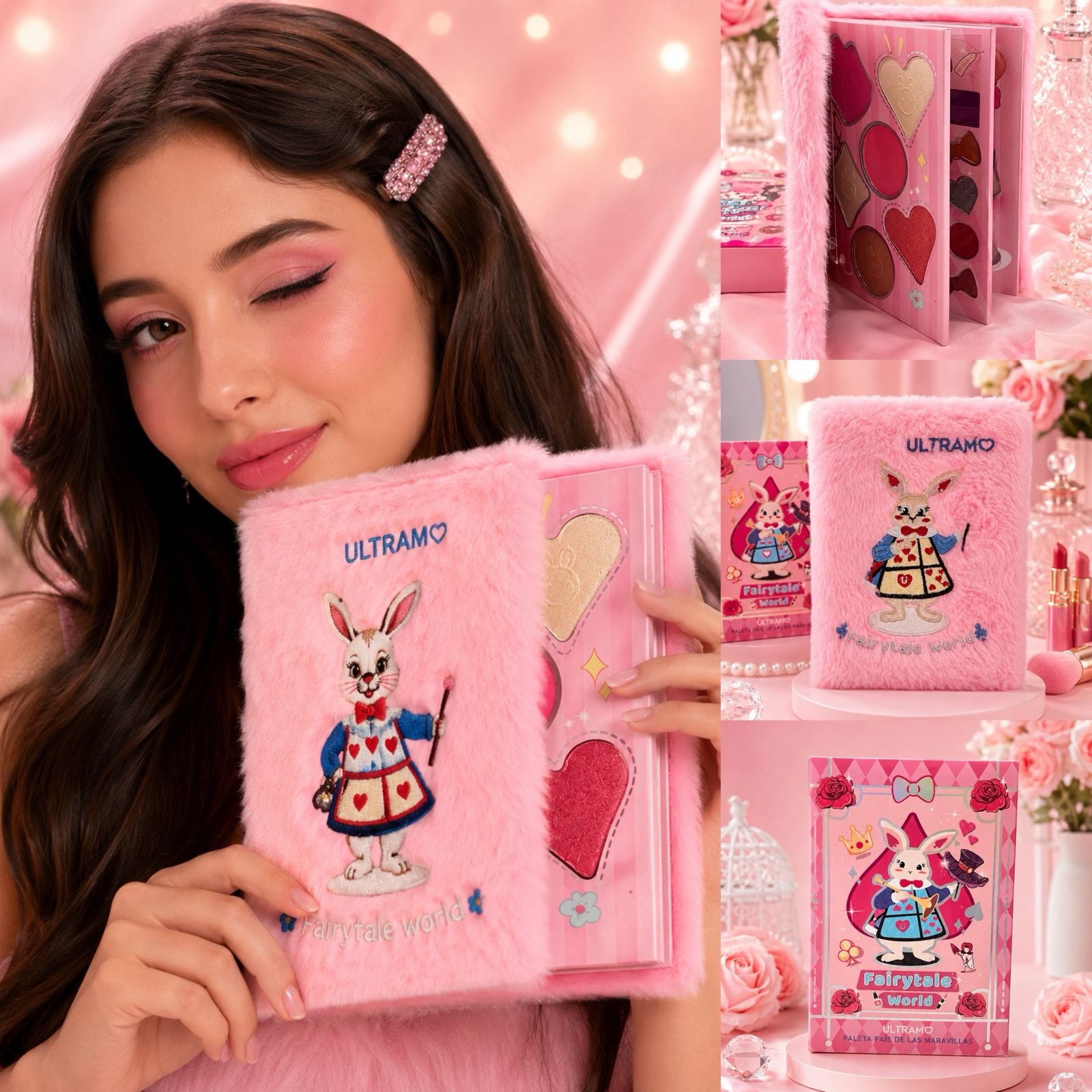 PALETA SOMBRAS TIPO LIBRO ALICE
