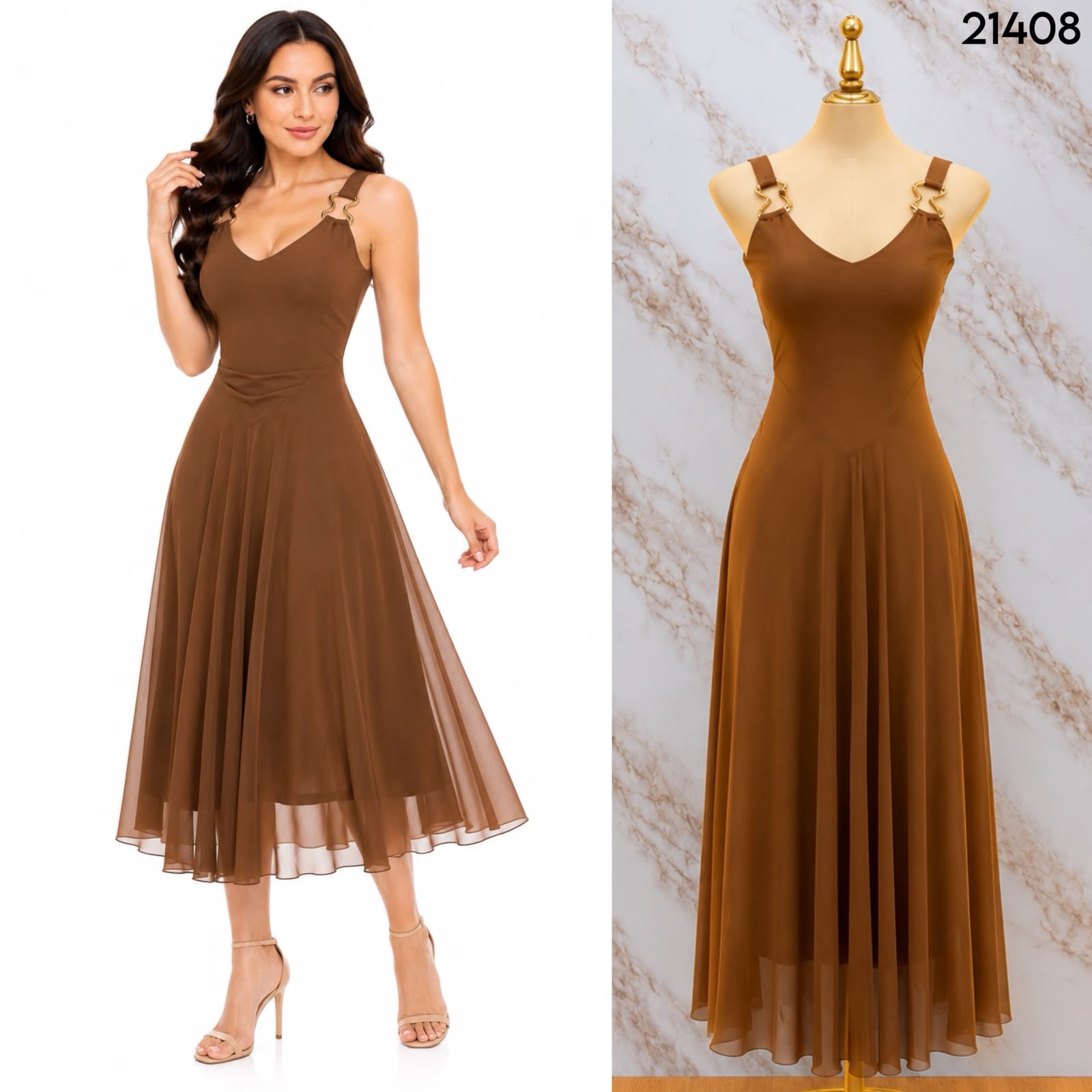 VESTIDO CON HERRAJES 1408 - Image 6