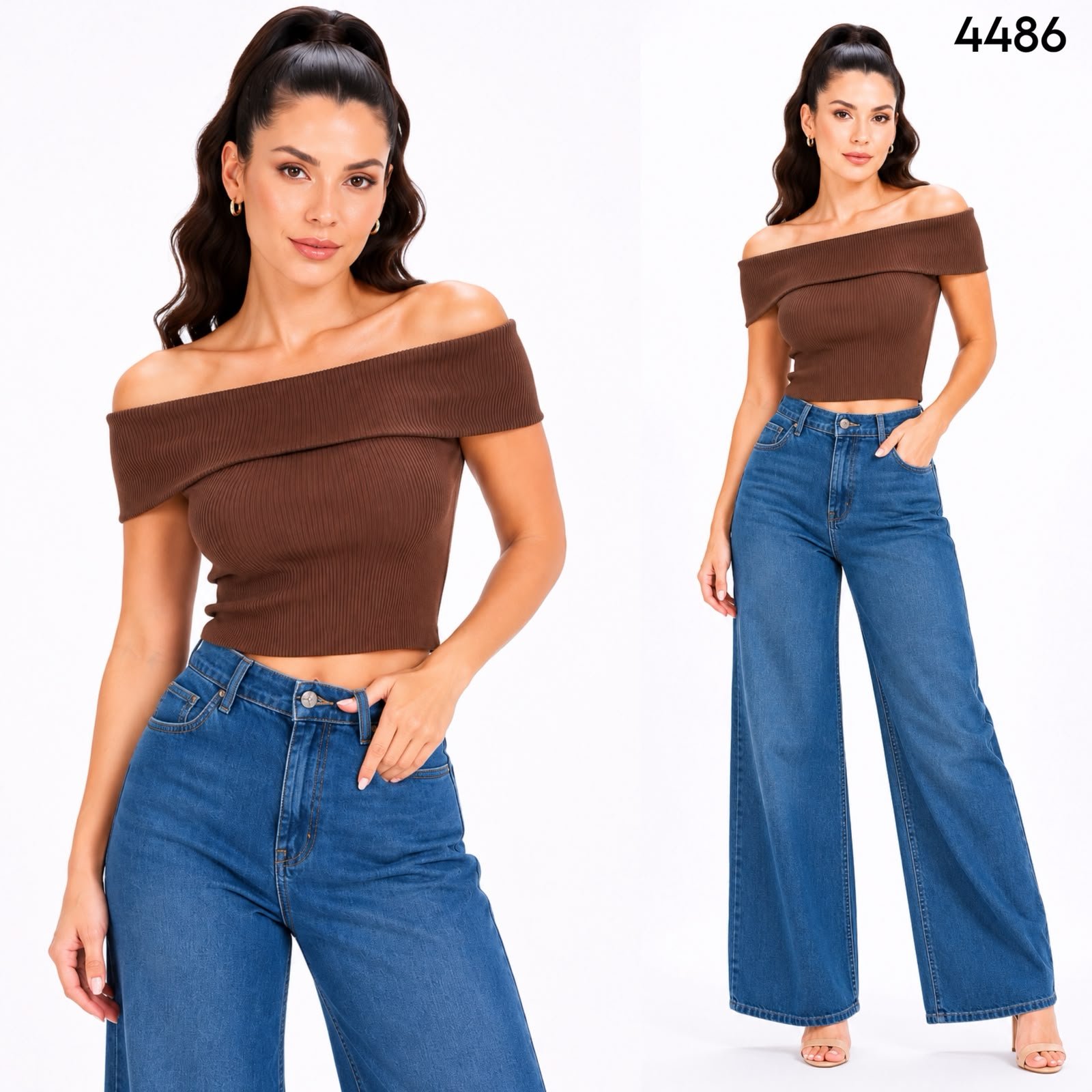 BLUSA TIPO CAMPESINA 4486 - Image 2