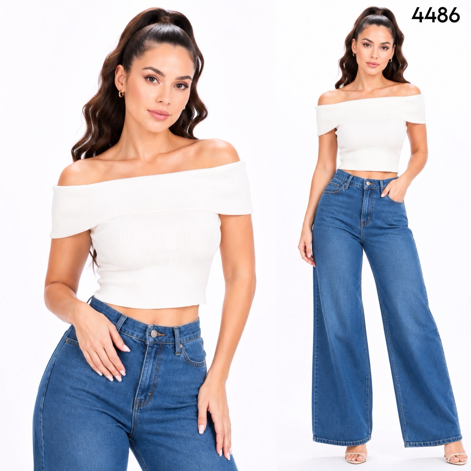 BLUSA TIPO CAMPESINA 4486 - Image 4