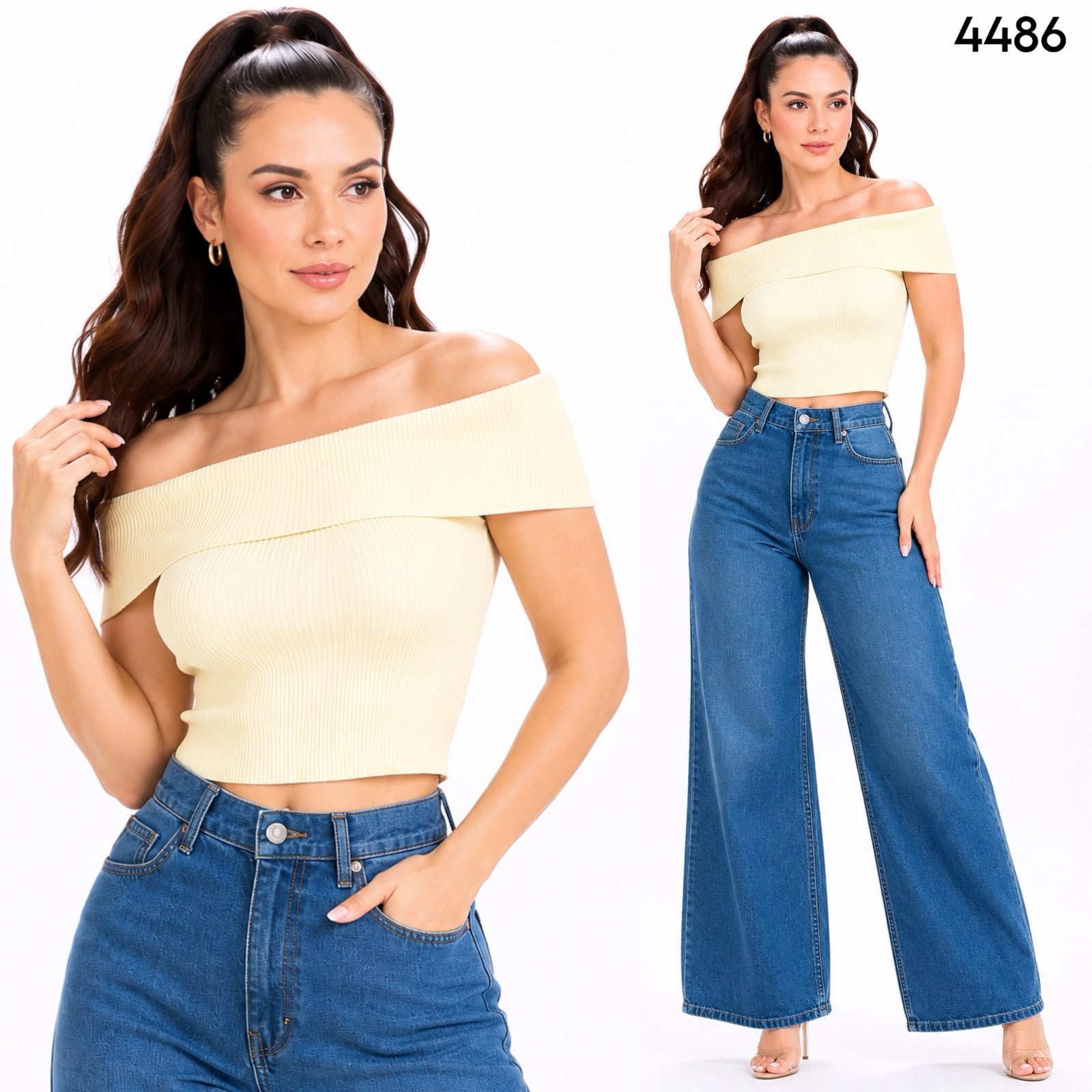 BLUSA TIPO CAMPESINA 4486 - Image 5