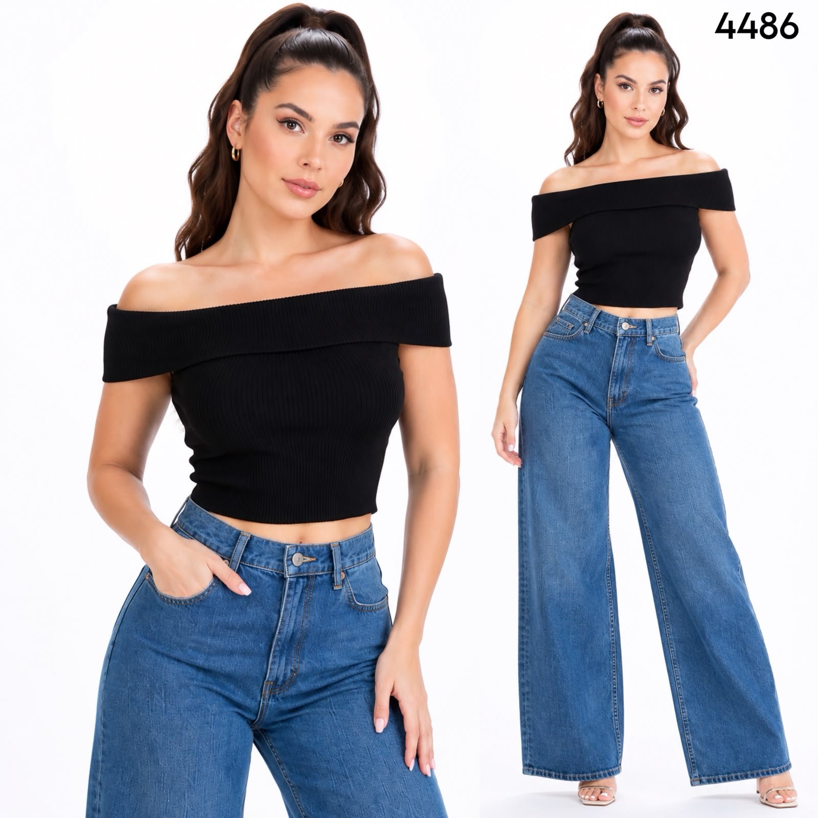 BLUSA TIPO CAMPESINA 4486 - Image 6