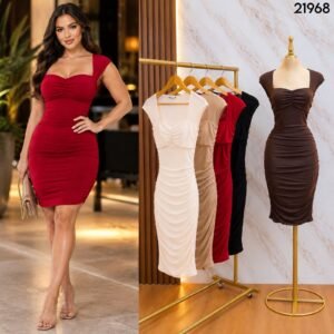 VESTIDO ENTALLADO 1968
