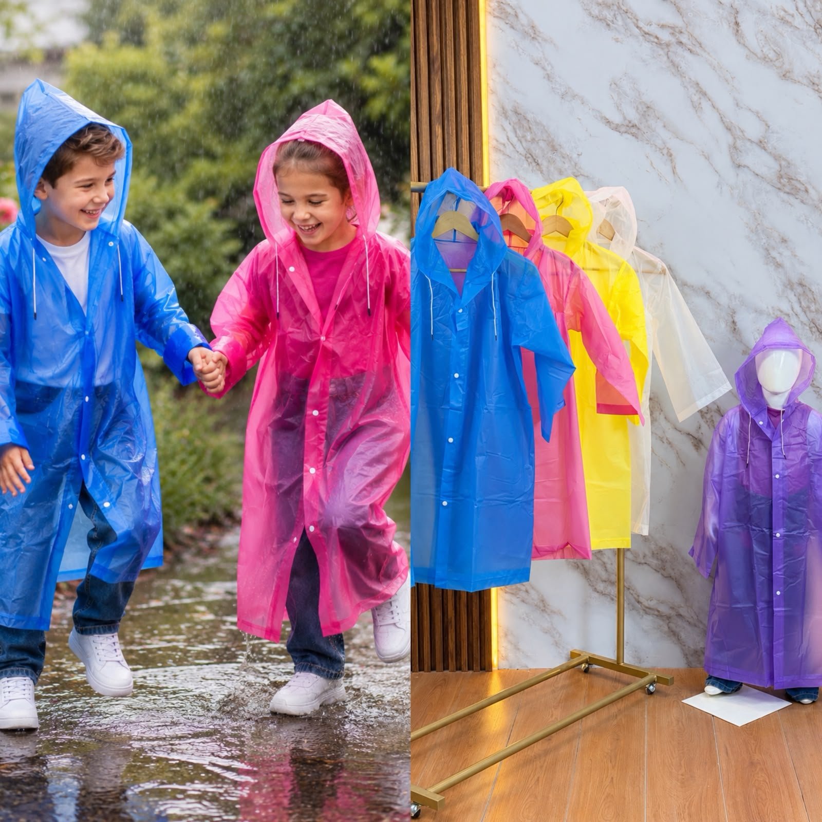 IMPERMEABLES INFANTILES COLORES