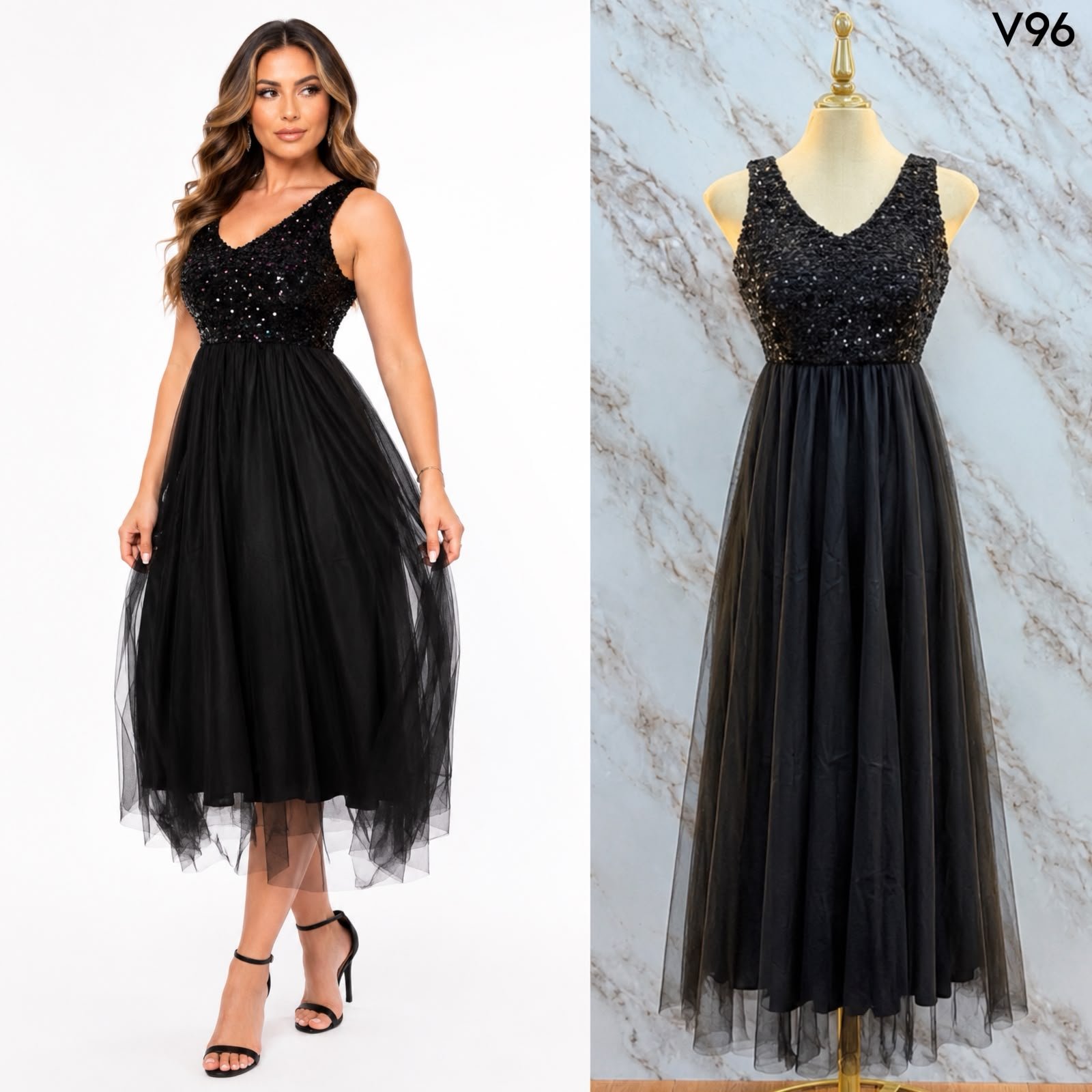 VESTIDO DE FIESTA V96 - Image 6